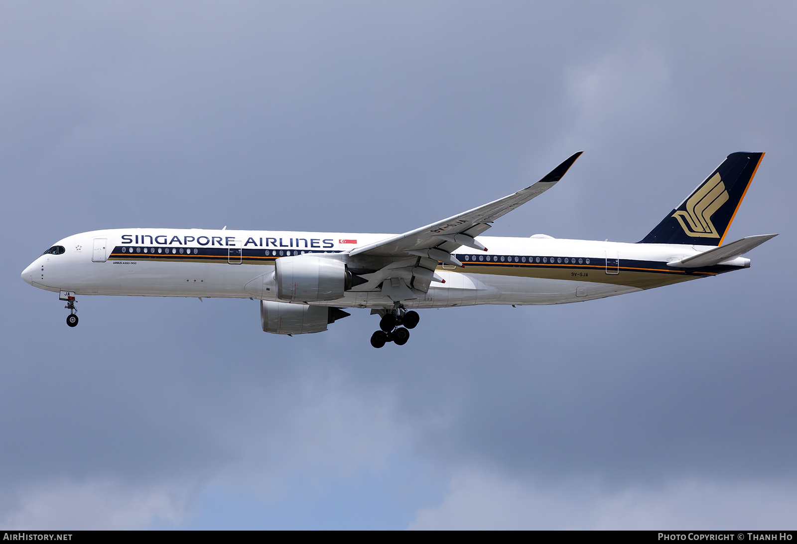 Aircraft Photo of 9V-SJA | Airbus A350-941 | Singapore Airlines | AirHistory.net #841794