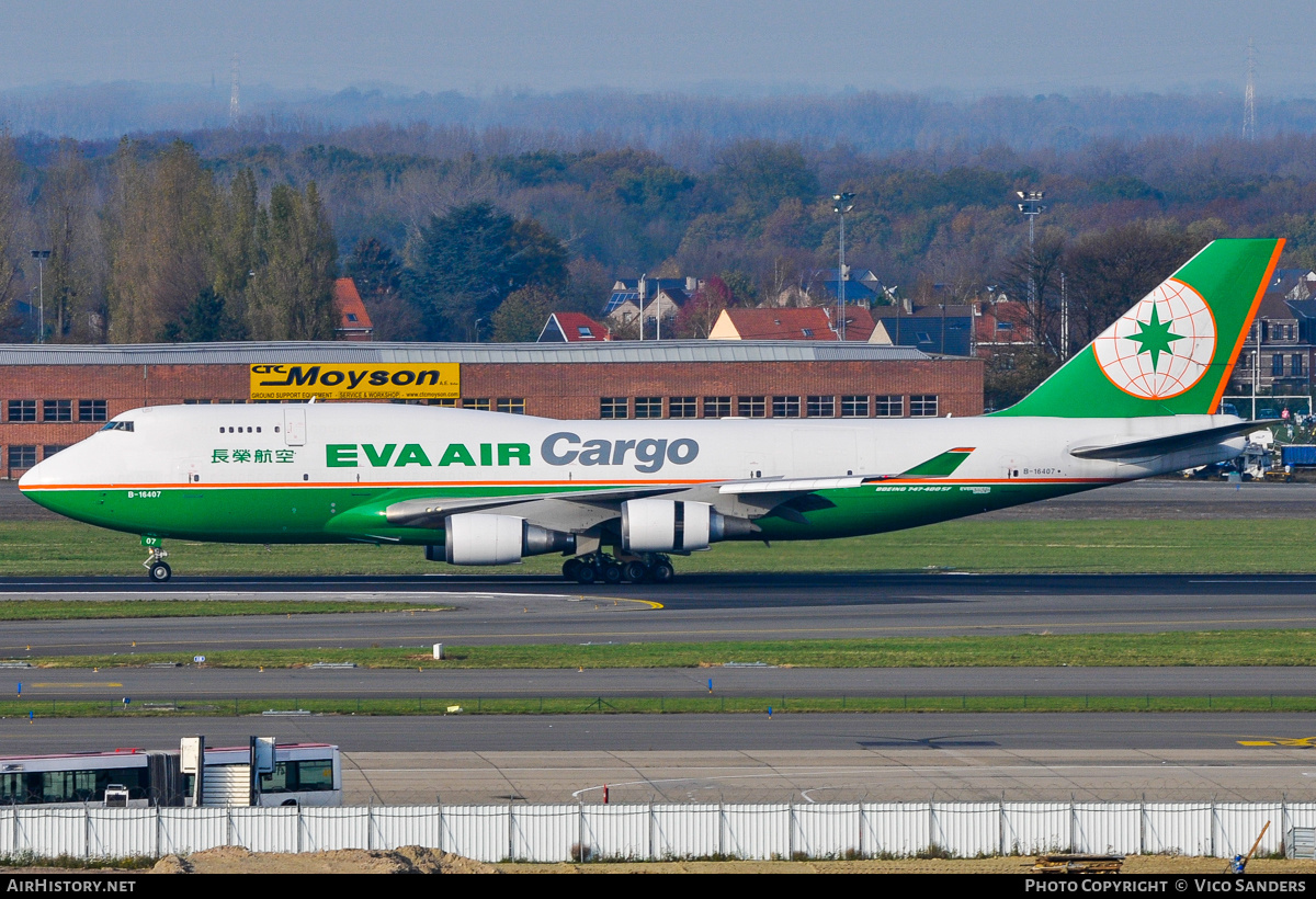 Aircraft Photo of B-16407 | Boeing 747-45E(BDSF) | EVA Air Cargo | AirHistory.net #841800