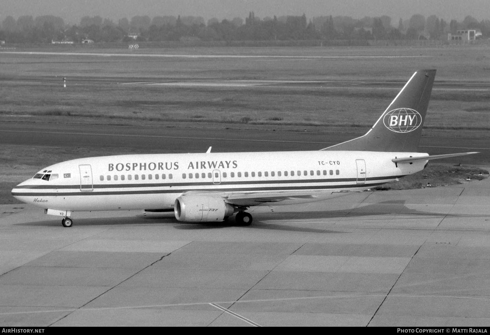 Aircraft Photo of TC-CYO | Boeing 737-3H9 | Bosphorus Airways - BHY | AirHistory.net #841808