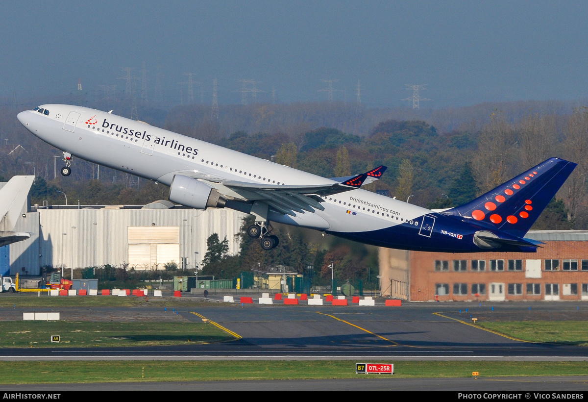 Aircraft Photo of HB-IQA | Airbus A330-223 | Brussels Airlines | AirHistory.net #841812