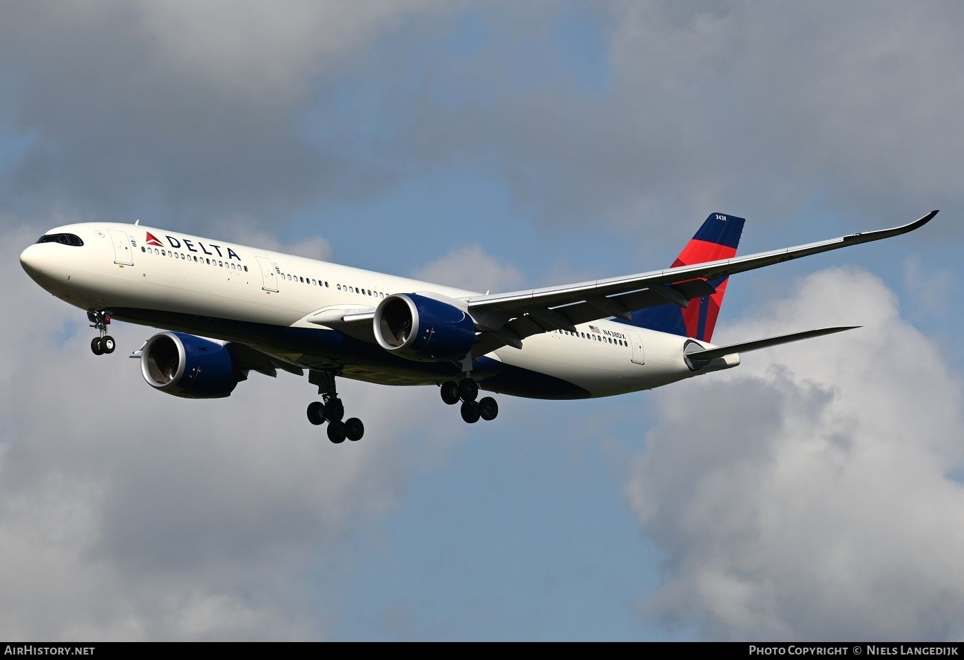 Aircraft Photo of N438DX | Airbus A330-941N | Delta Air Lines | AirHistory.net #841820