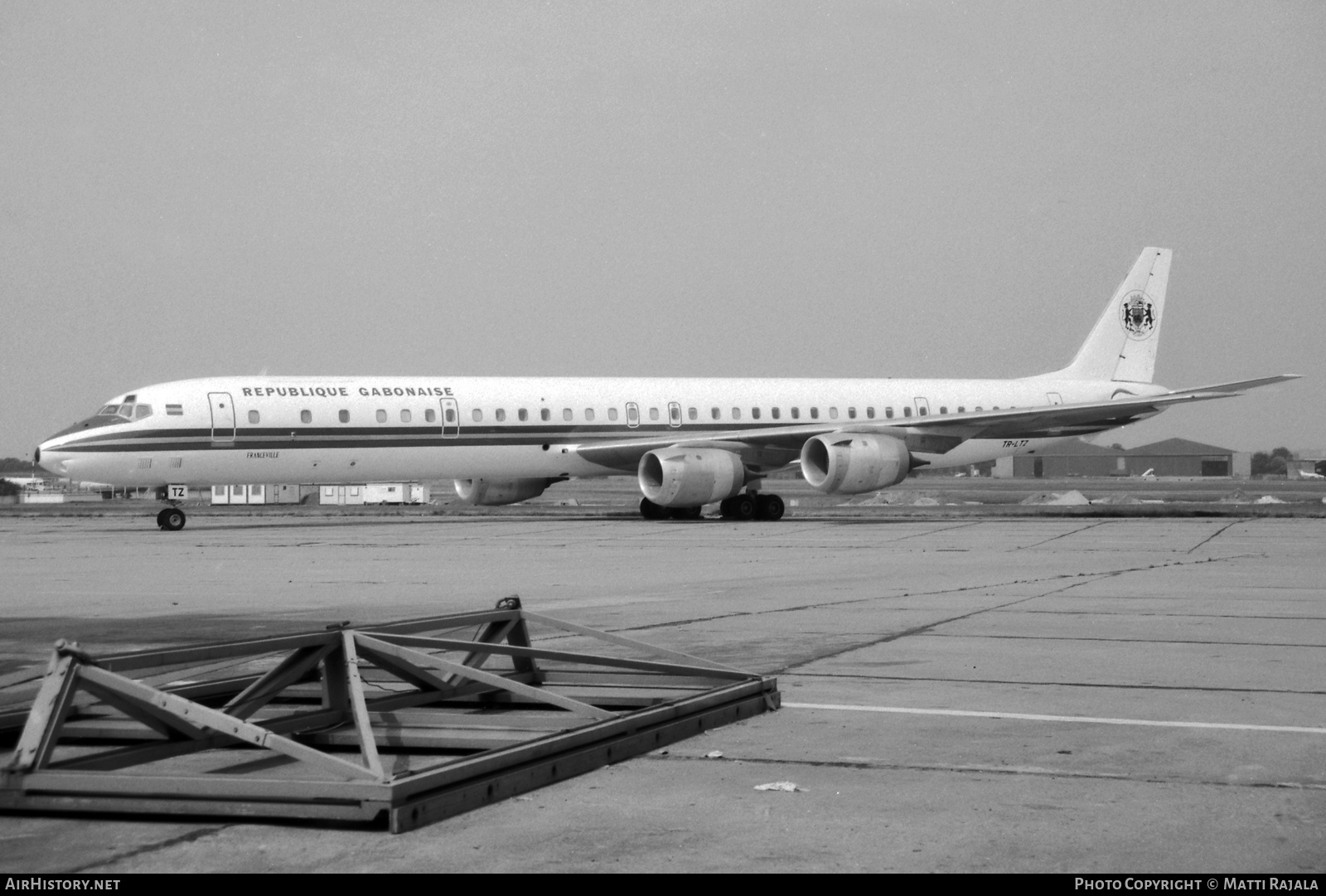 Aircraft Photo of TR-LTZ | McDonnell Douglas DC-8-73CF | République Gabonaise | AirHistory.net #841857