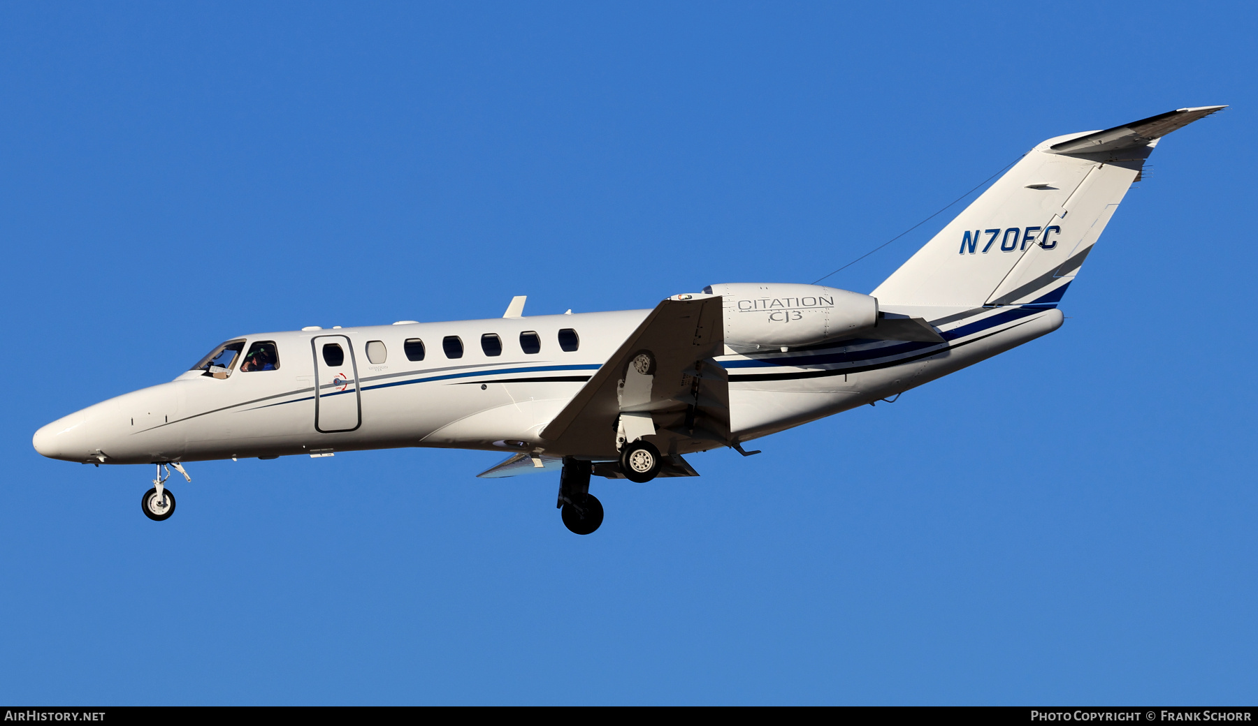 Aircraft Photo of N70FC | Cessna 525B CitationJet CJ3 | AirHistory.net #841861