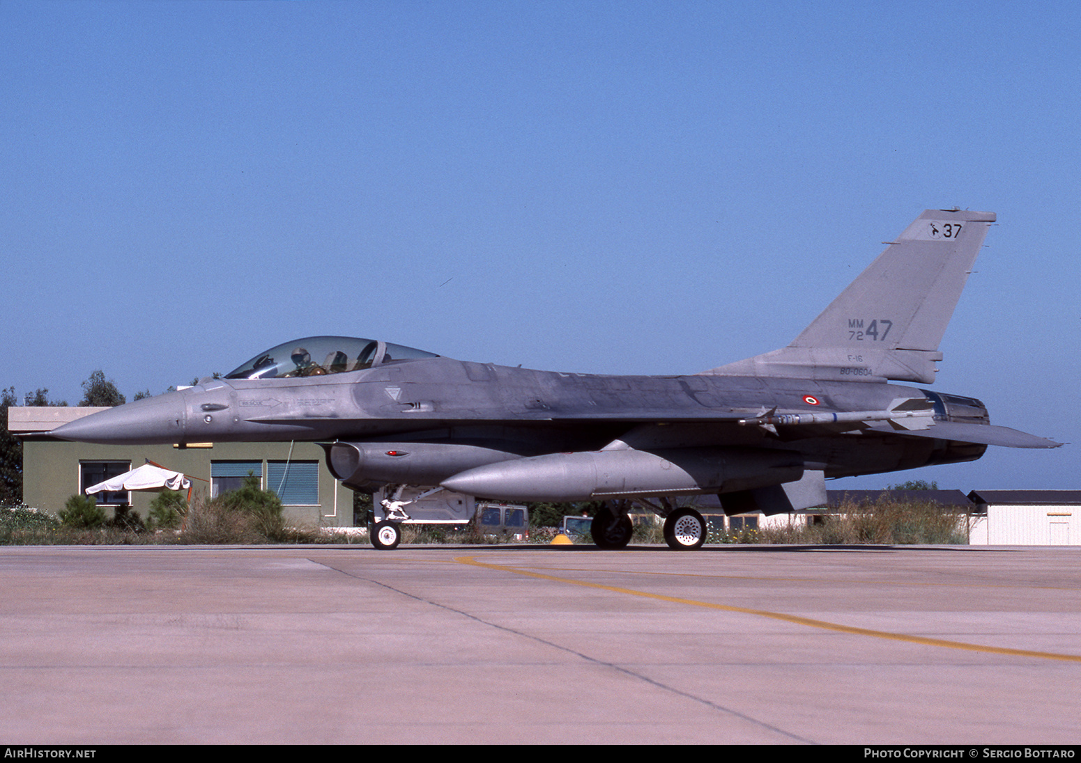 Aircraft Photo of MM7247 / 80-0604 | General Dynamics F-16A/ADF Fighting Falcon | Italy - Air Force | AirHistory.net #841867