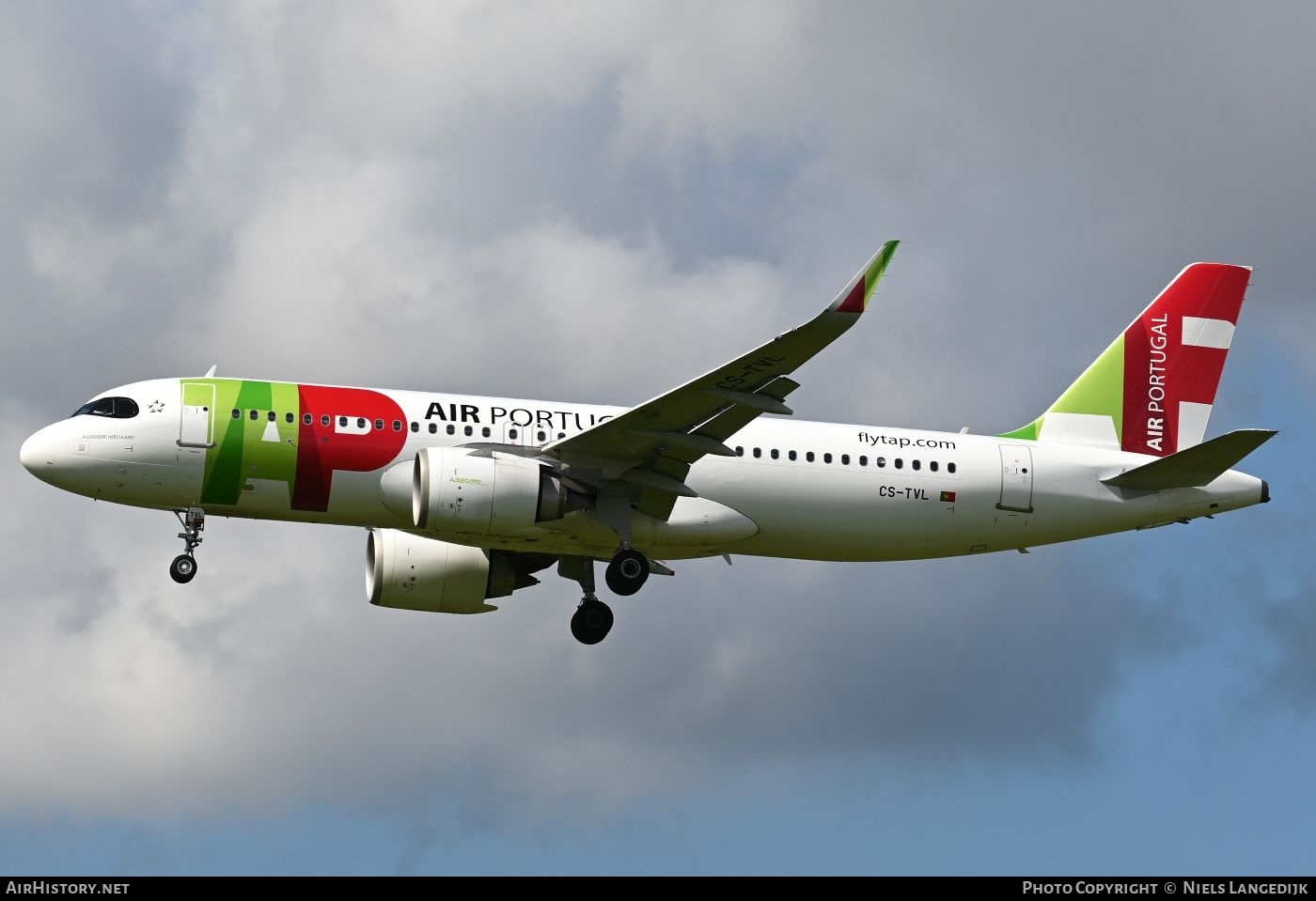 Aircraft Photo of CS-TVL | Airbus A320-251N | TAP Air Portugal | AirHistory.net #841878