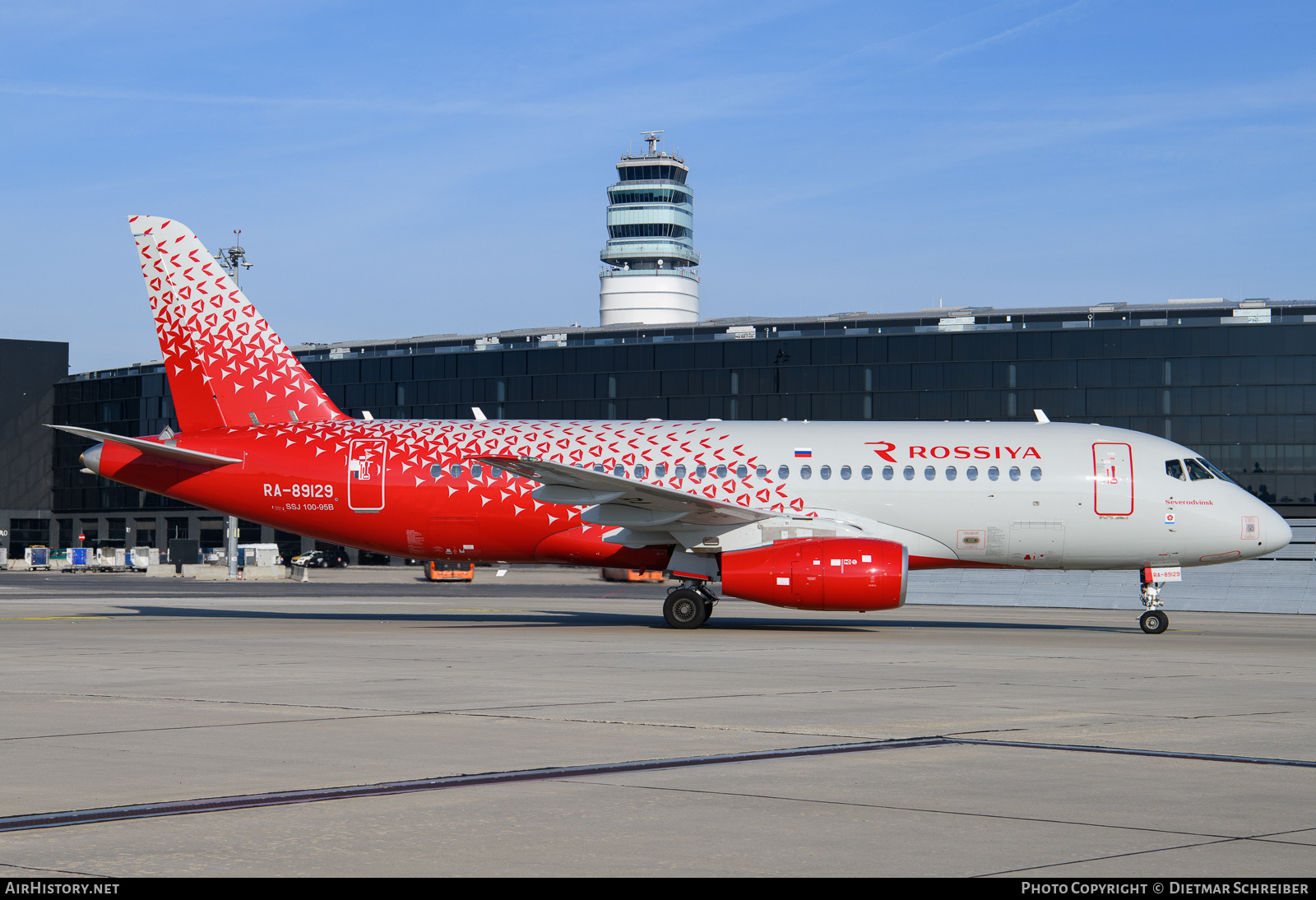 Aircraft Photo of RA-89129 | Sukhoi SSJ-100-95B Superjet 100 (RRJ-95B) | Rossiya - Russian Airlines | AirHistory.net #841905