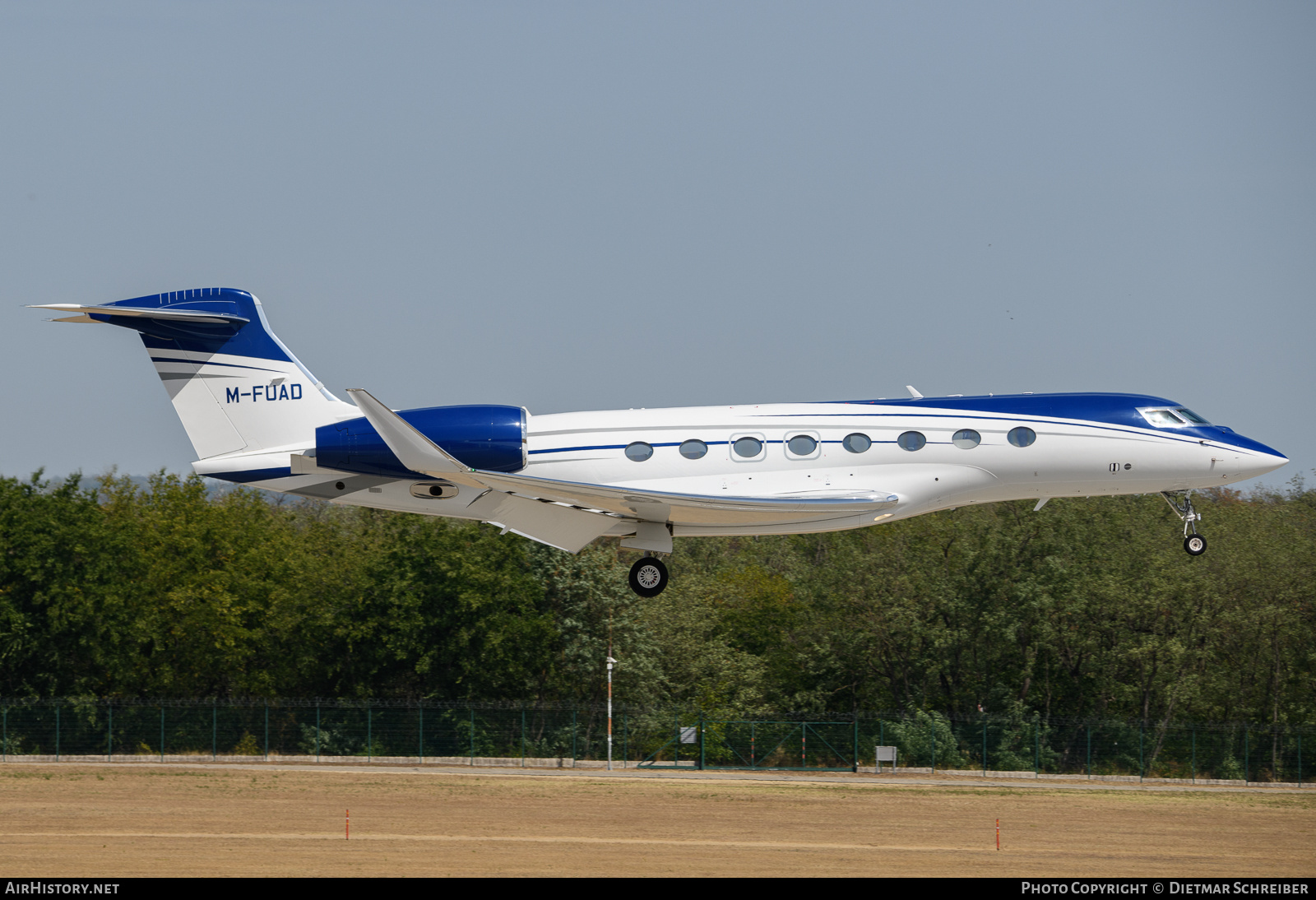Aircraft Photo of M-FUAD | Gulfstream Aerospace G650ER (G-VI) | AirHistory.net #841910