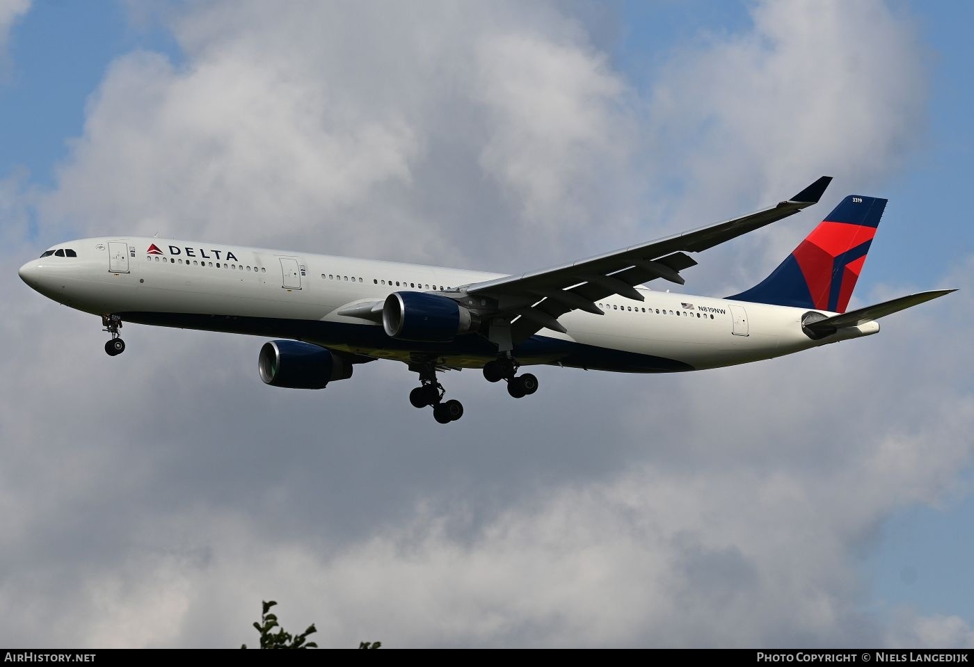 Aircraft Photo of N819NW | Airbus A330-323 | Delta Air Lines | AirHistory.net #841915