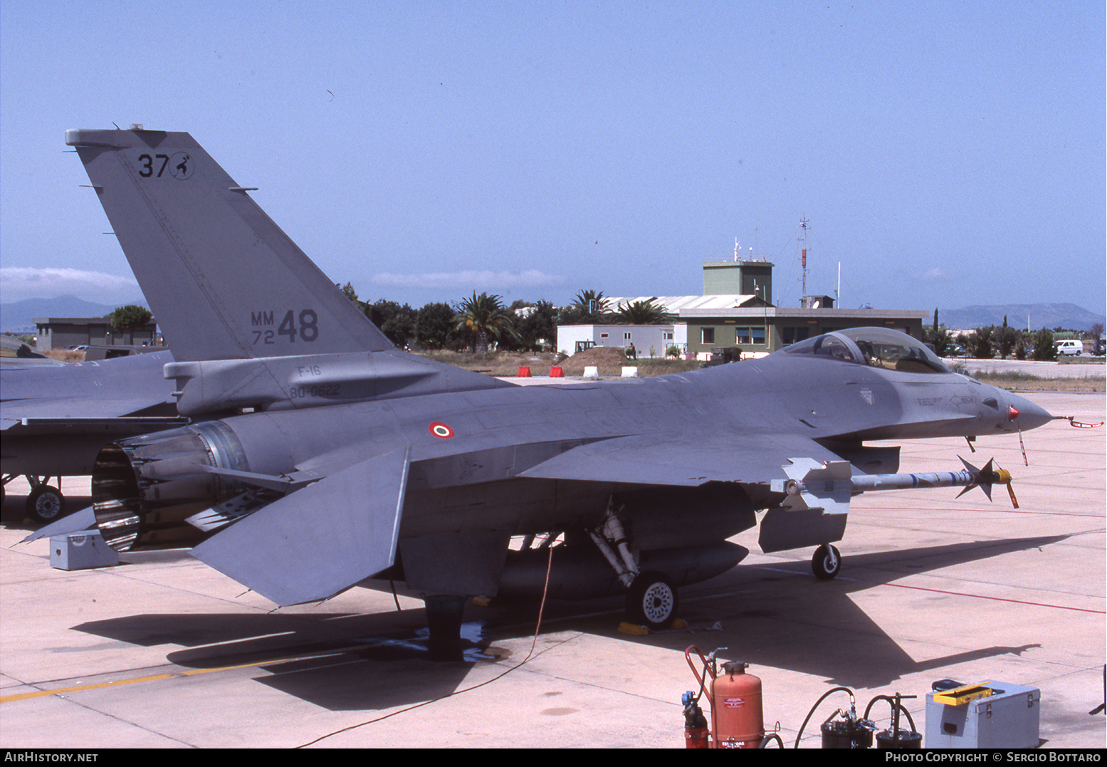 Aircraft Photo of MM7248 / 80-0622 | General Dynamics F-16A/ADF Fighting Falcon | Italy - Air Force | AirHistory.net #841920