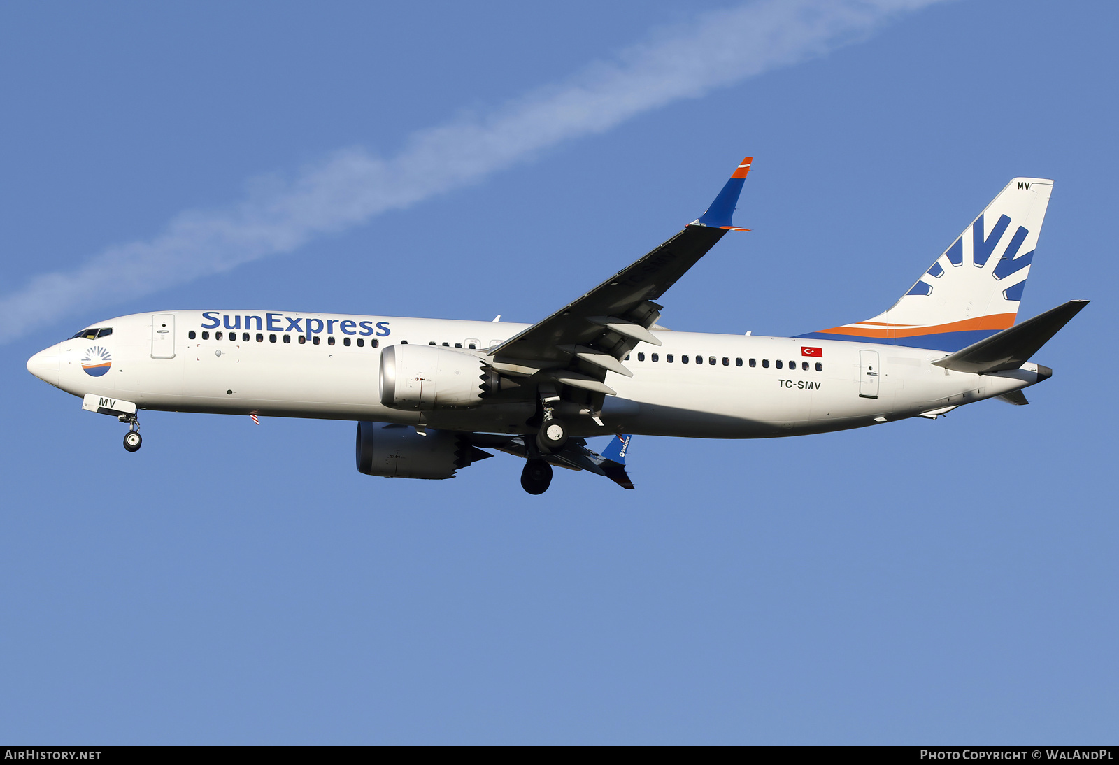 Aircraft Photo of TC-SMV | Boeing 737-8 Max 8 | SunExpress | AirHistory.net #841931