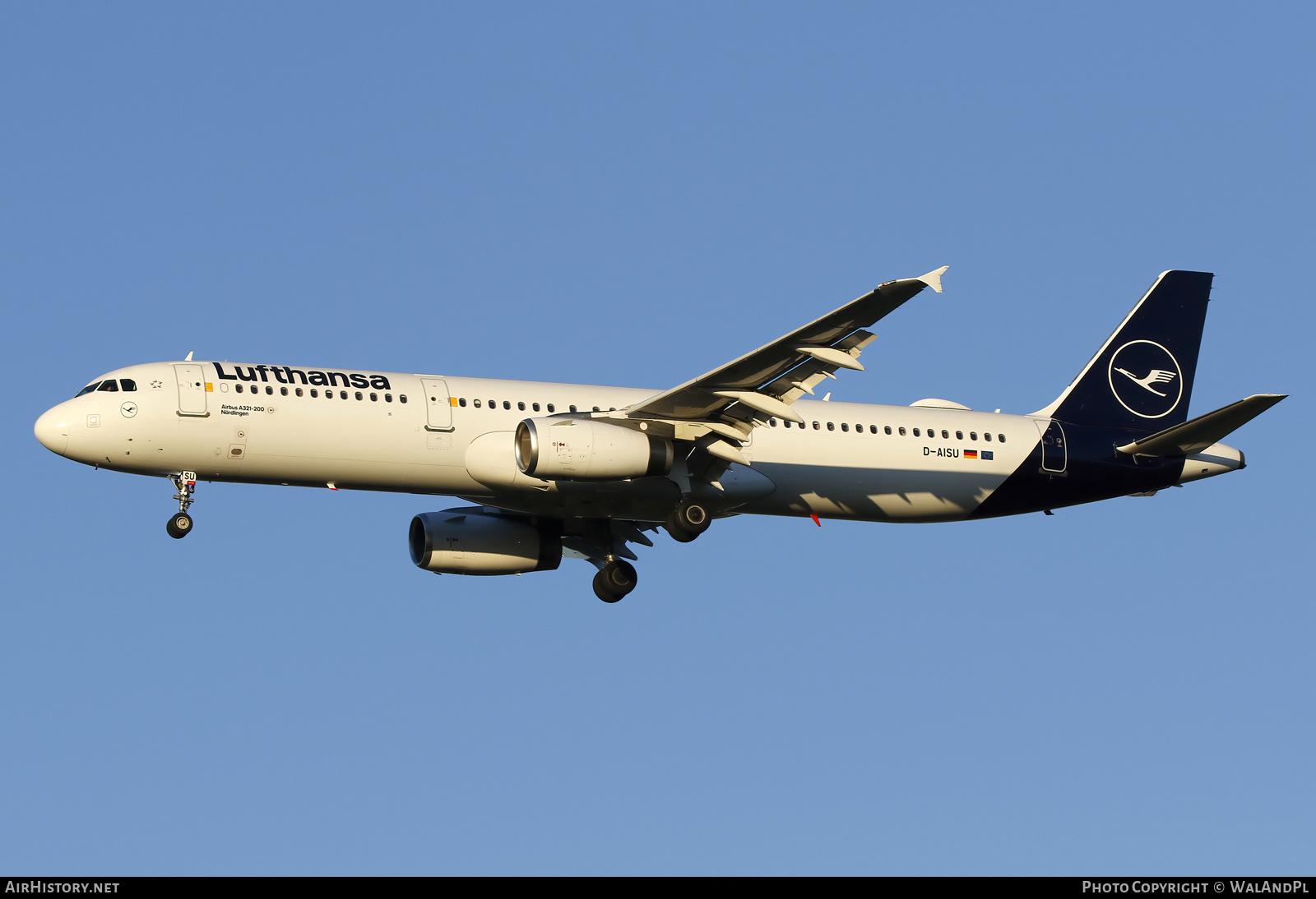 Aircraft Photo of D-AISU | Airbus A321-231 | Lufthansa | AirHistory.net #841935
