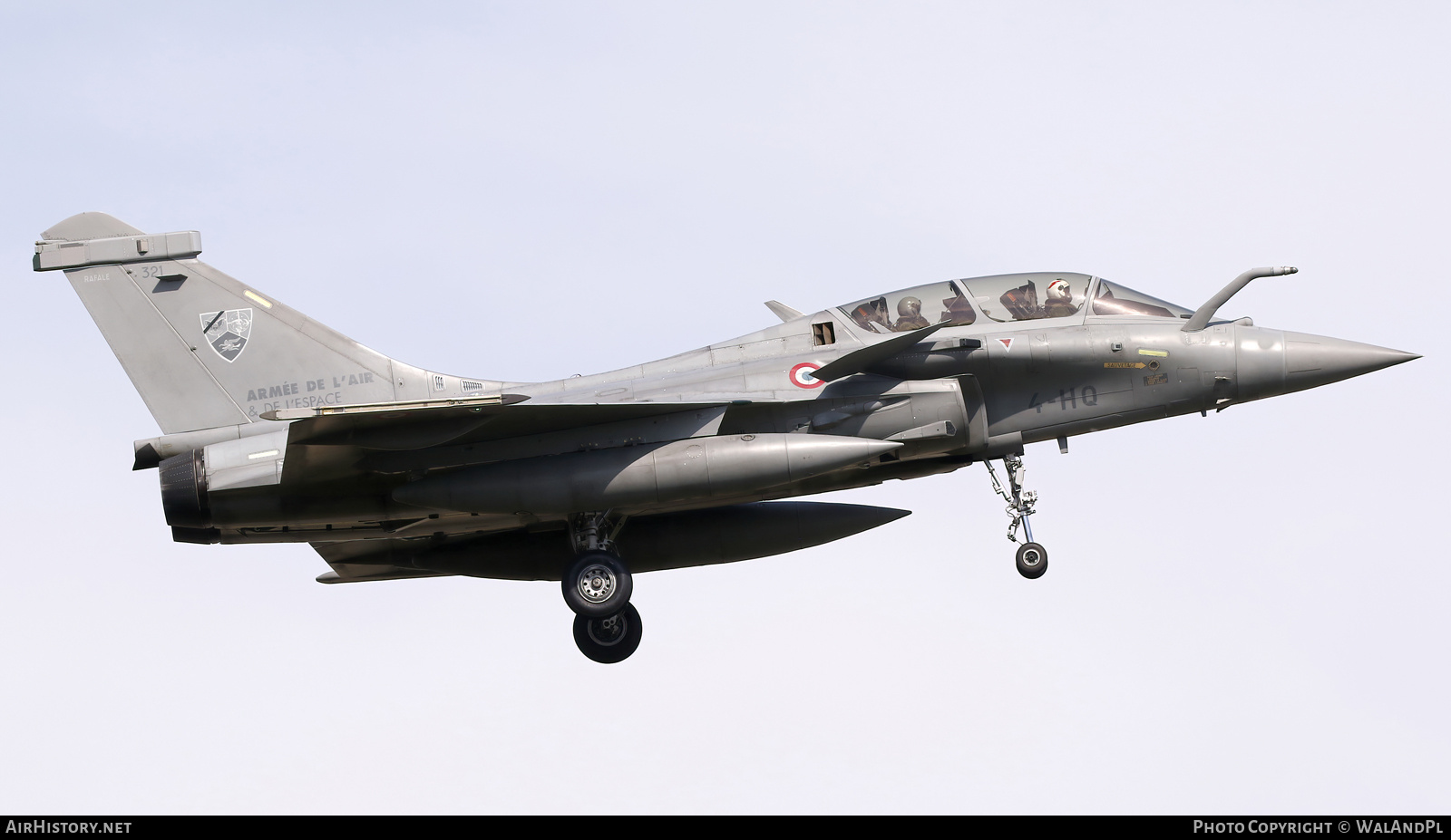 Aircraft Photo of 321 | Dassault Rafale B | France - Air Force | AirHistory.net #841960