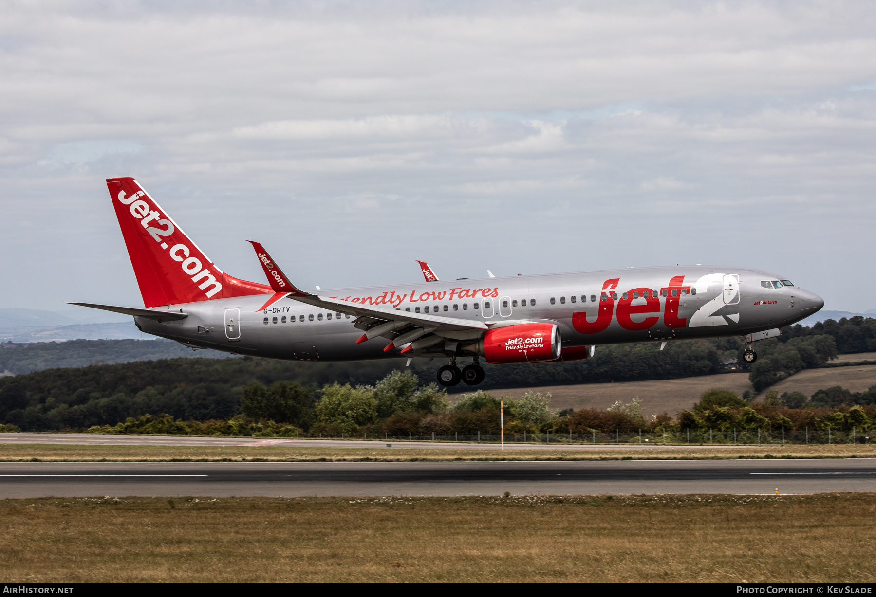 Aircraft Photo of G-DRTV | Boeing 737-8AL | Jet2 | AirHistory.net #841964