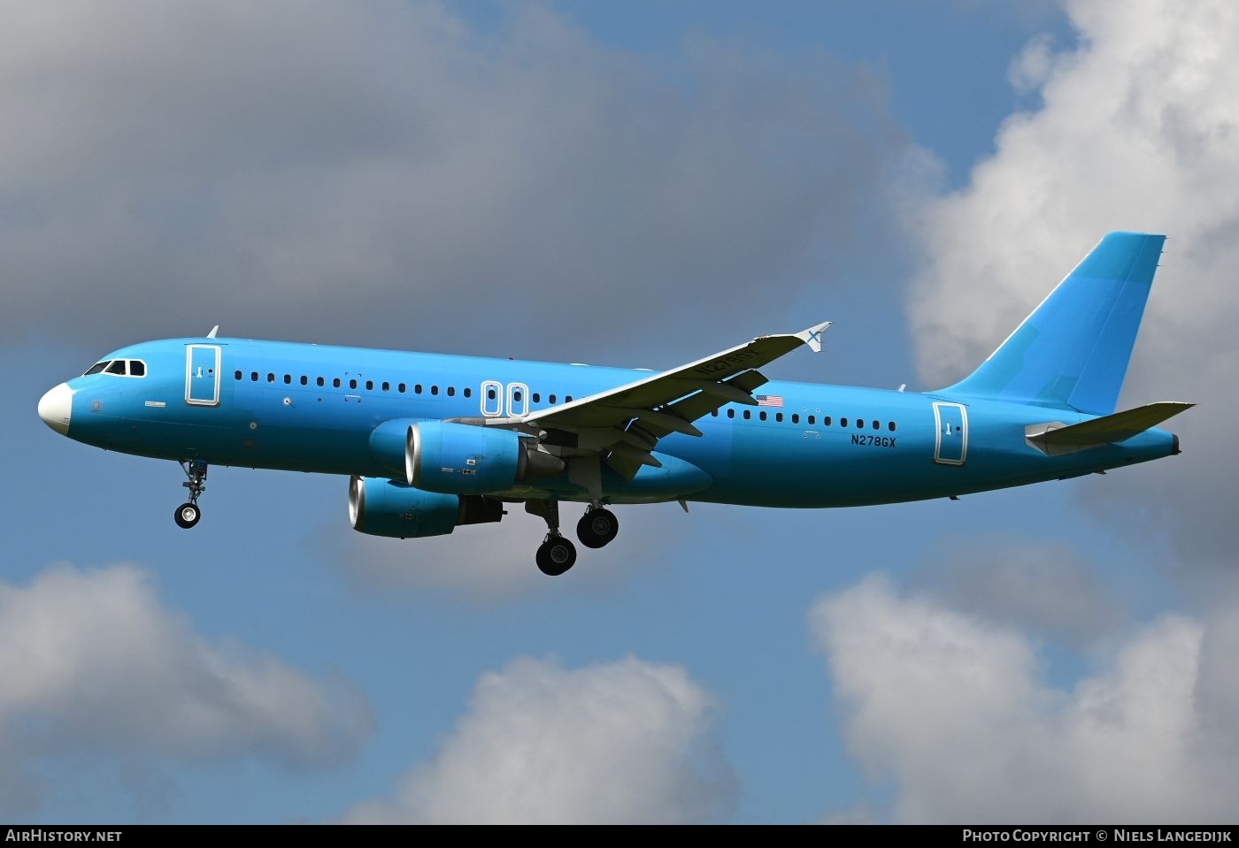 Aircraft Photo of N278GX | Airbus A320-214 | GlobalX | AirHistory.net #841985
