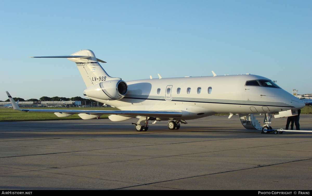 Aircraft Photo of LV-BSS | Bombardier Challenger 300 (BD-100-1A10) | AirHistory.net #841992