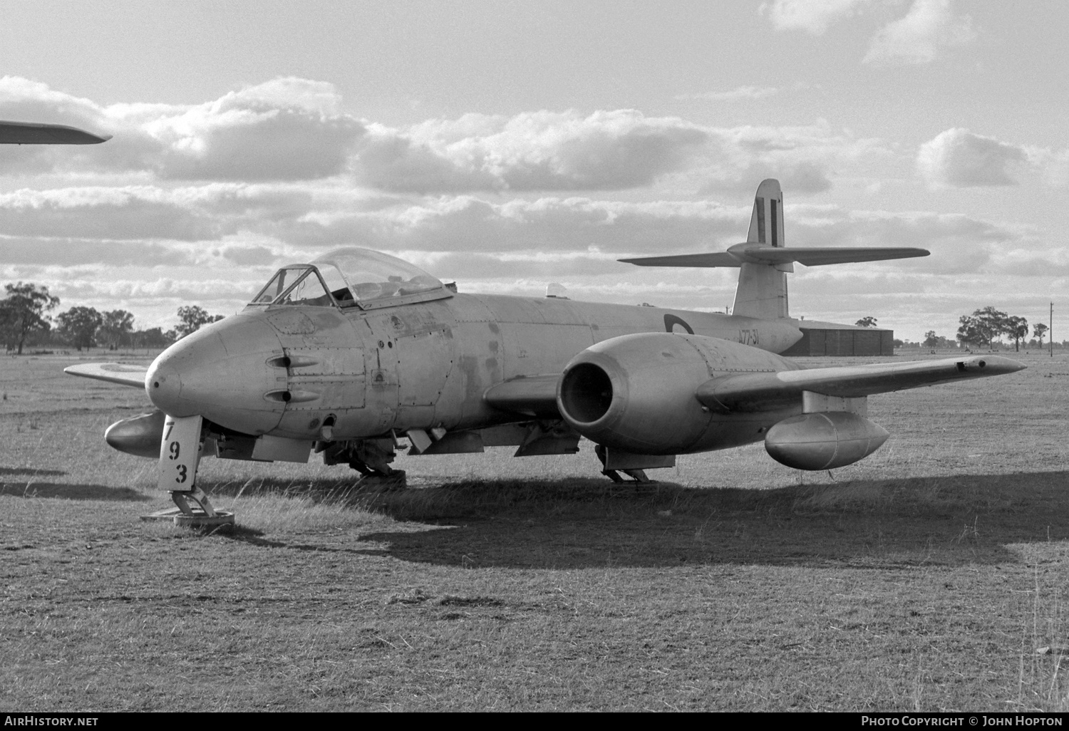 Aircraft Photo of A77-31 | Gloster Meteor F8 | Australia - Air Force | AirHistory.net #842018