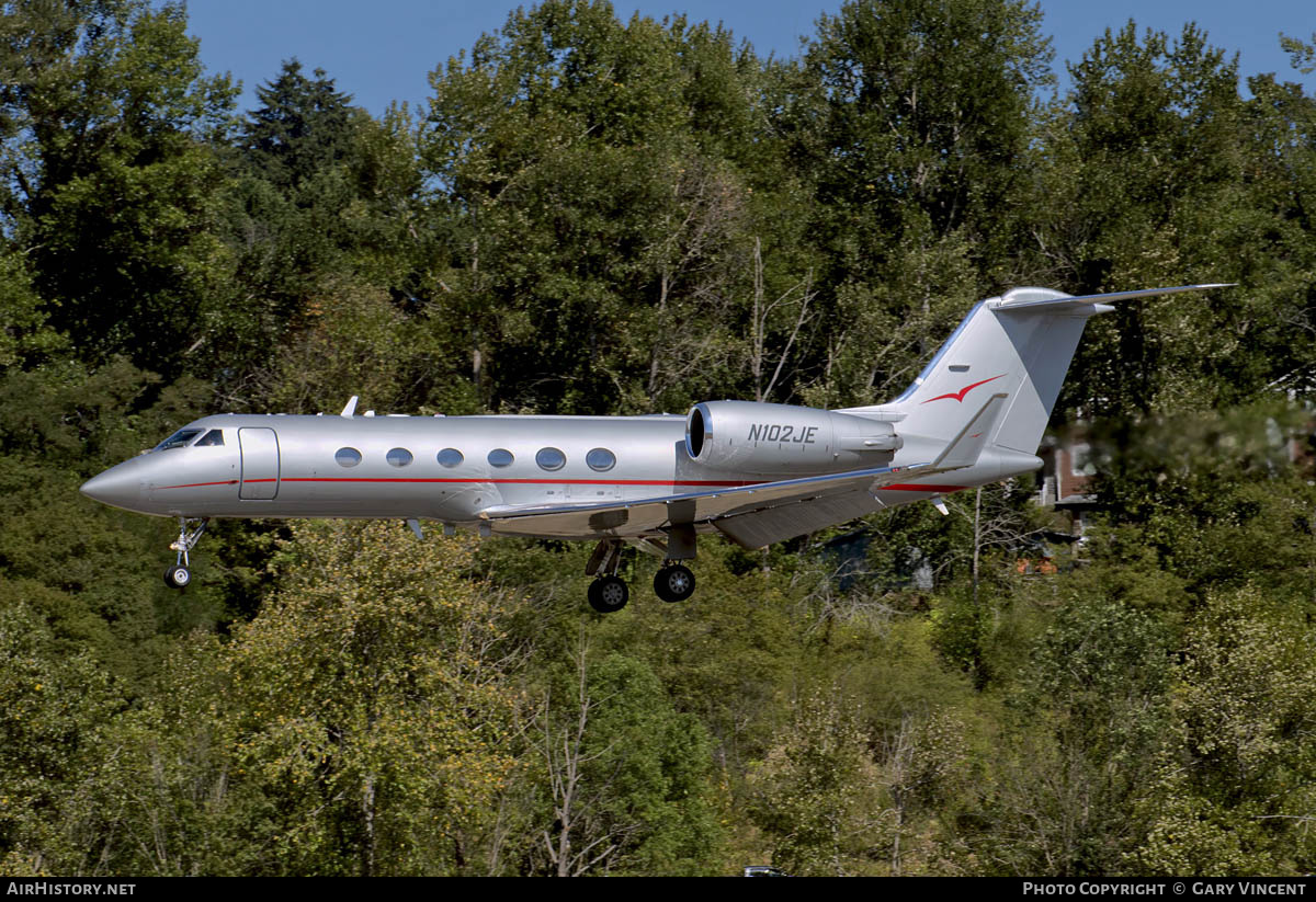 Aircraft Photo of N102JE | Gulfstream Aerospace G-IV Gulfstream IV-SP | AirHistory.net #842023