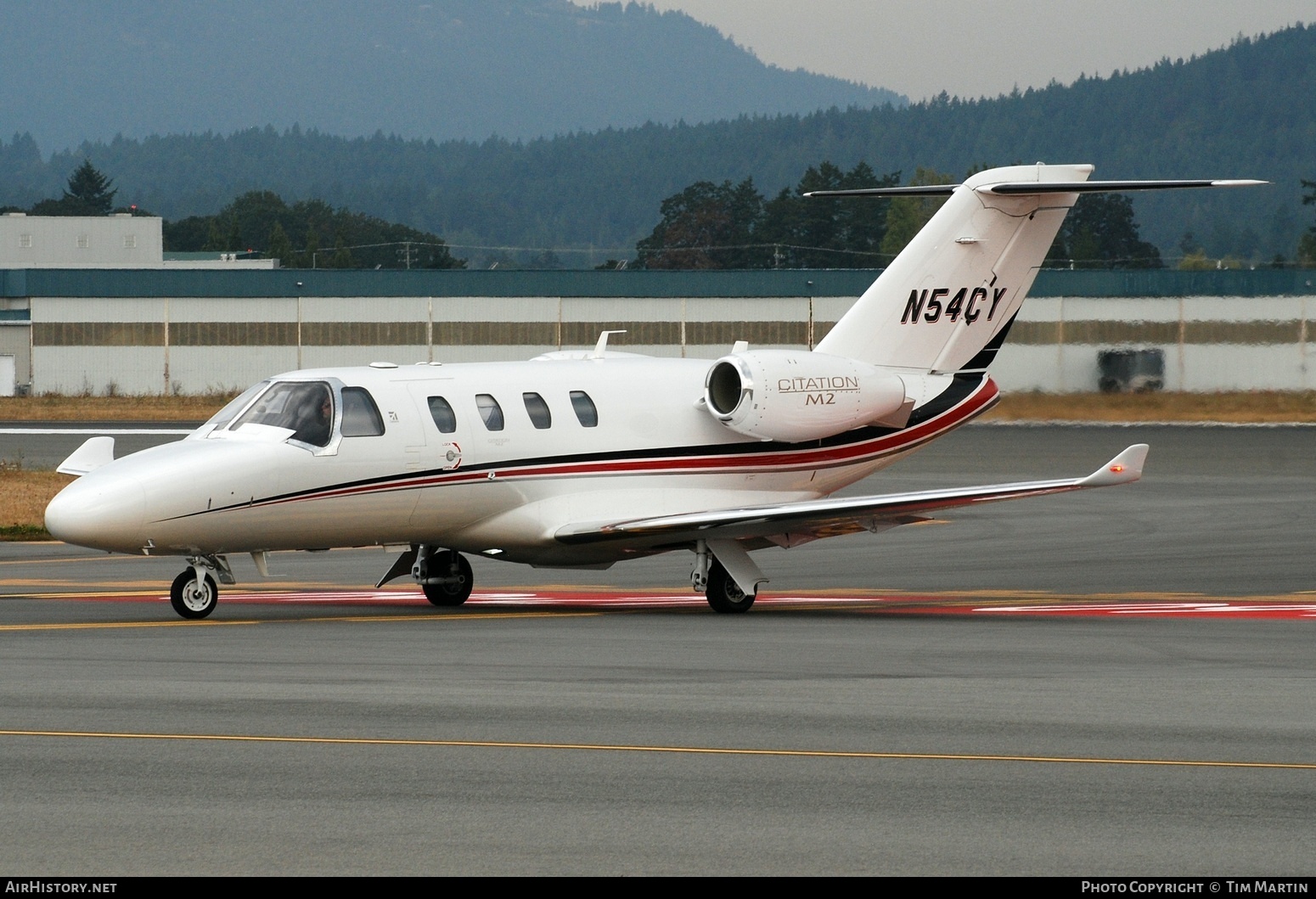 Aircraft Photo of N54CY | Cessna 525 CitationJet M2 | AirHistory.net #842052