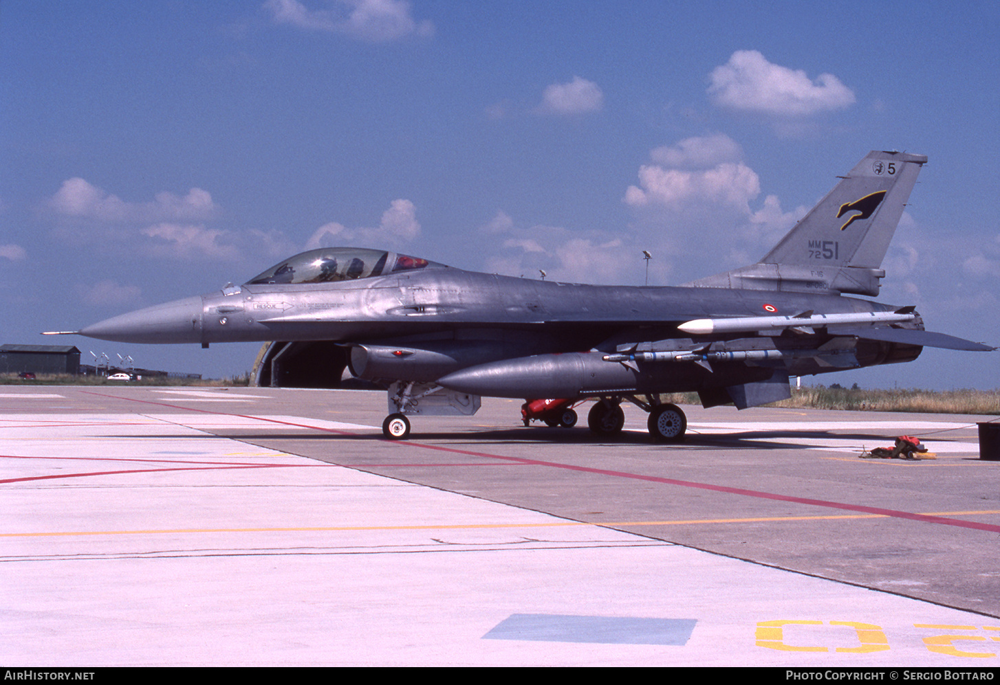 Aircraft Photo of MM7251 / MM72-51 | General Dynamics F-16A/ADF Fighting Falcon | Italy - Air Force | AirHistory.net #842068