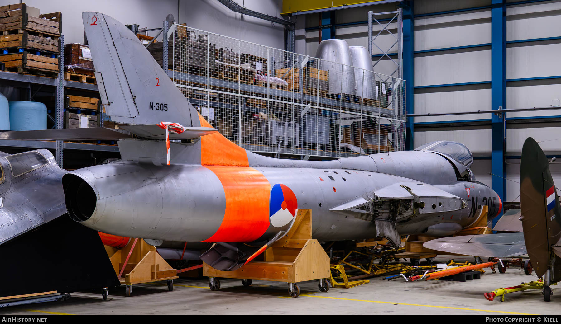 Aircraft Photo of N-305 | Hawker Hunter T7 | Netherlands - Air Force | AirHistory.net #842085