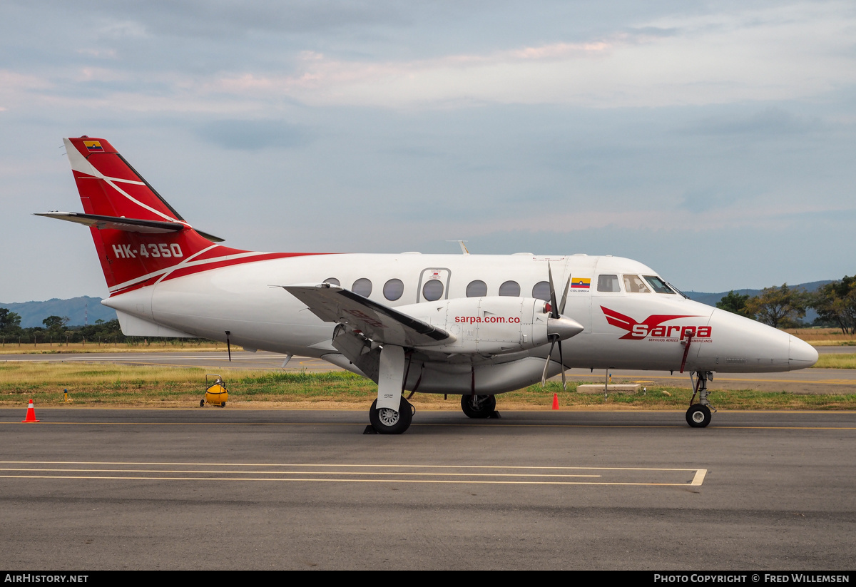 Aircraft Photo of HK-4350 | British Aerospace BAe-3201 Jetstream 32 | SARPA - Servicios Aéreos Panamericanos | AirHistory.net #842095