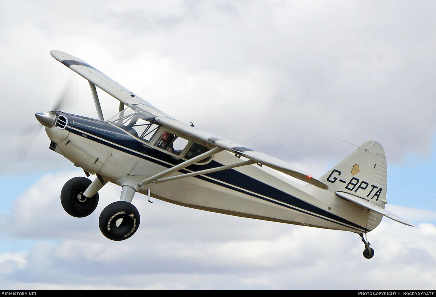 Aircraft Photo of G-BPTA | Stinson 108-2 Voyager | AirHistory.net #842122
