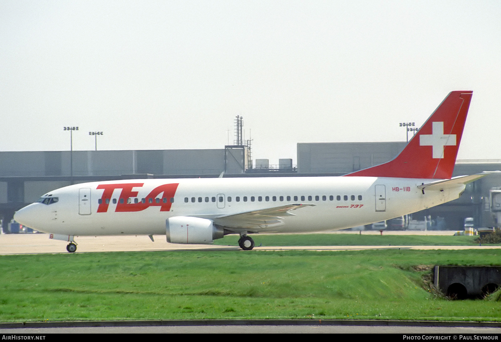 Aircraft Photo of HB-IIB | Boeing 737-3M8 | TEA - Trans European Airways | AirHistory.net #842130