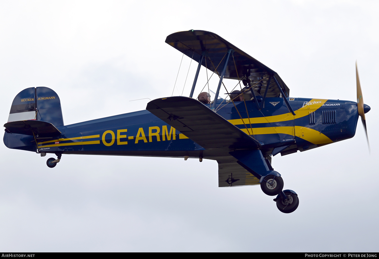 Aircraft Photo of OE-ARM | SSH T-131PA Jungmann | AirHistory.net #842143