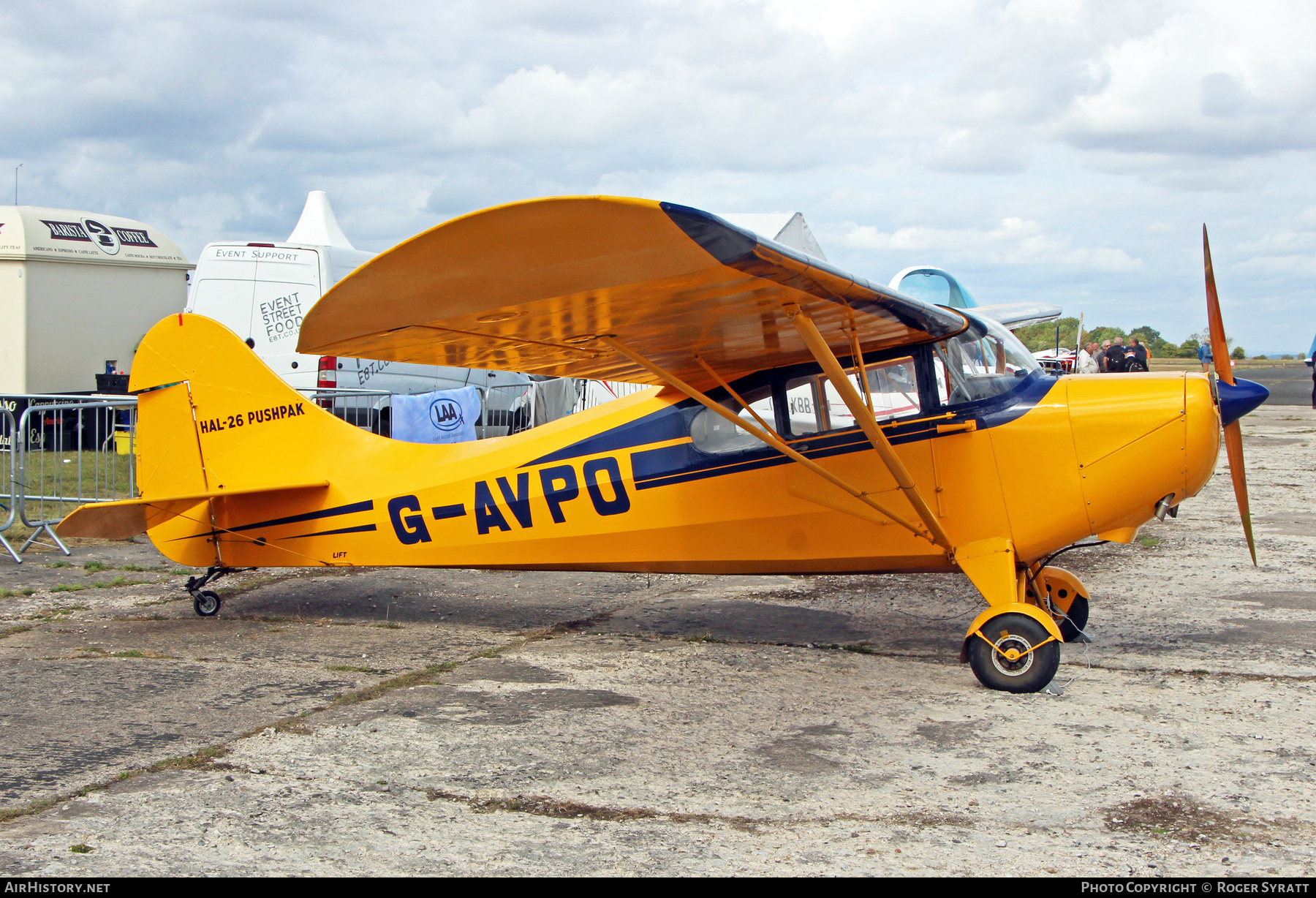 Aircraft Photo of G-AVPO | Hindustan HUL-26 Pushpak | AirHistory.net #842148