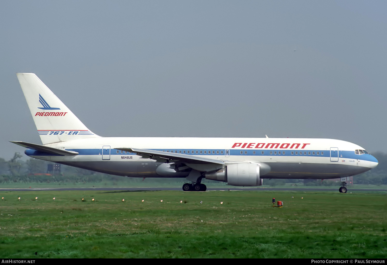 Aircraft Photo of N646US | Boeing 767-201/ER | Piedmont Airlines | AirHistory.net #842158