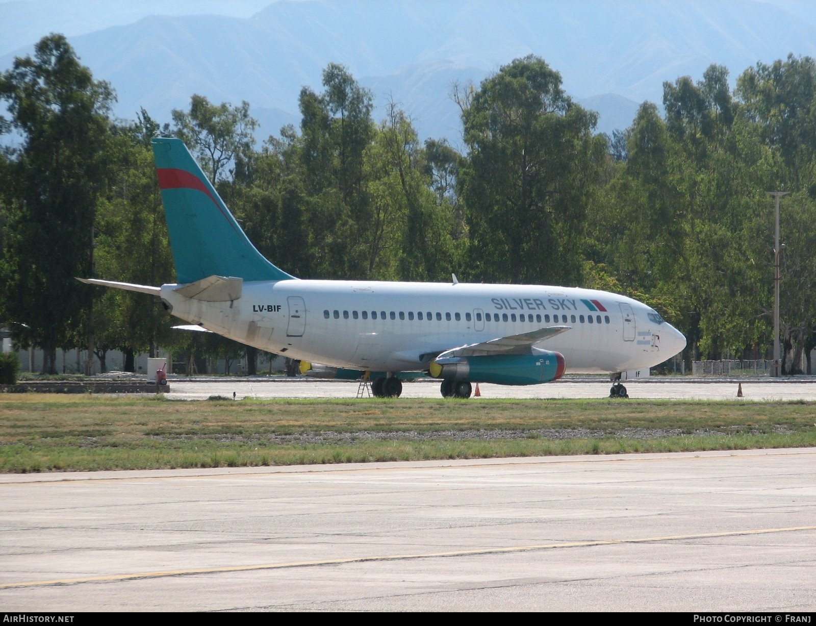 Aircraft Photo of LV-BIF | Boeing 737-247/Adv | Silver Sky | AirHistory.net #842183