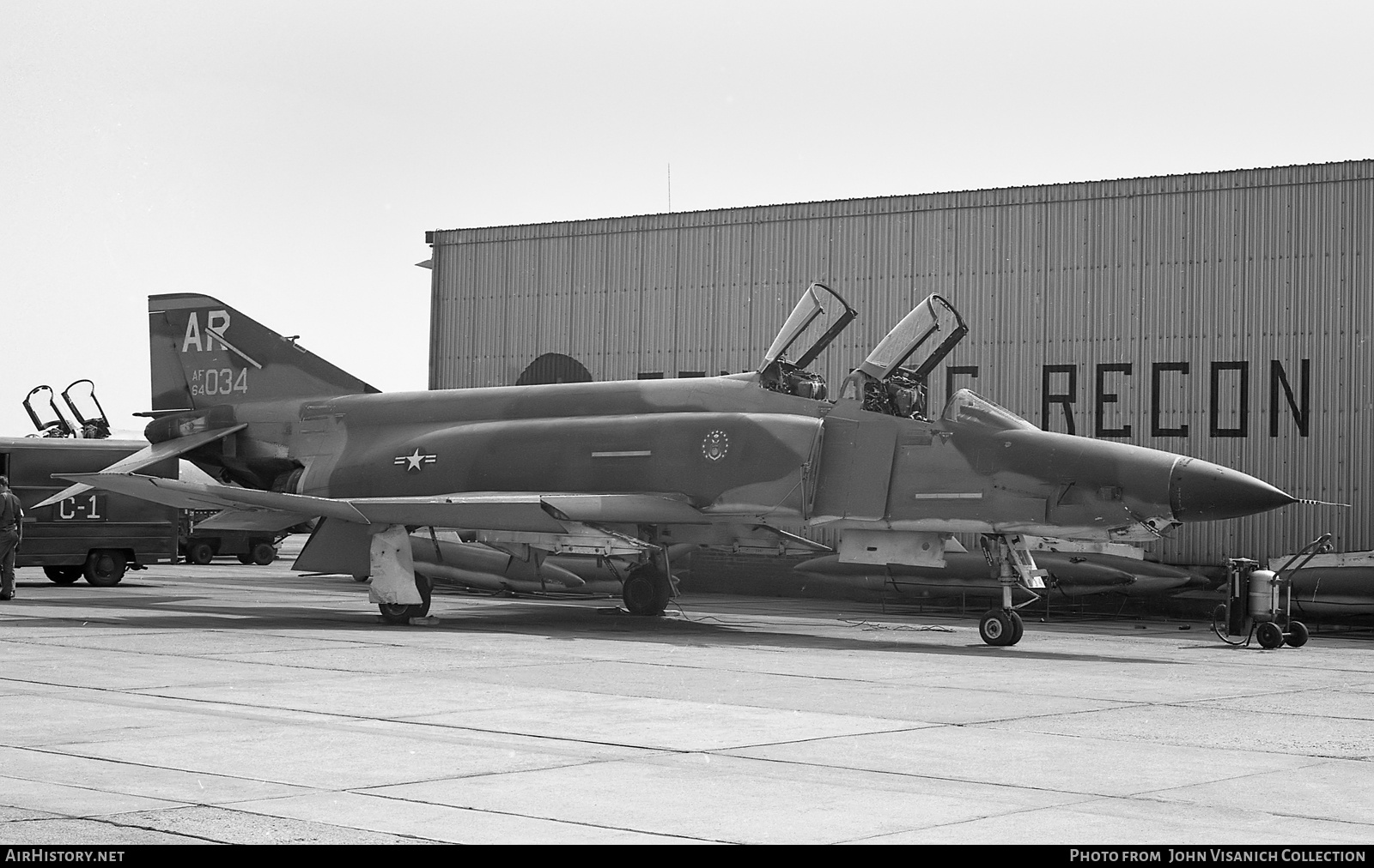 Aircraft Photo of 64-1034 / AF64-034 | McDonnell RF-4C Phantom II | USA - Air Force | AirHistory.net #842184