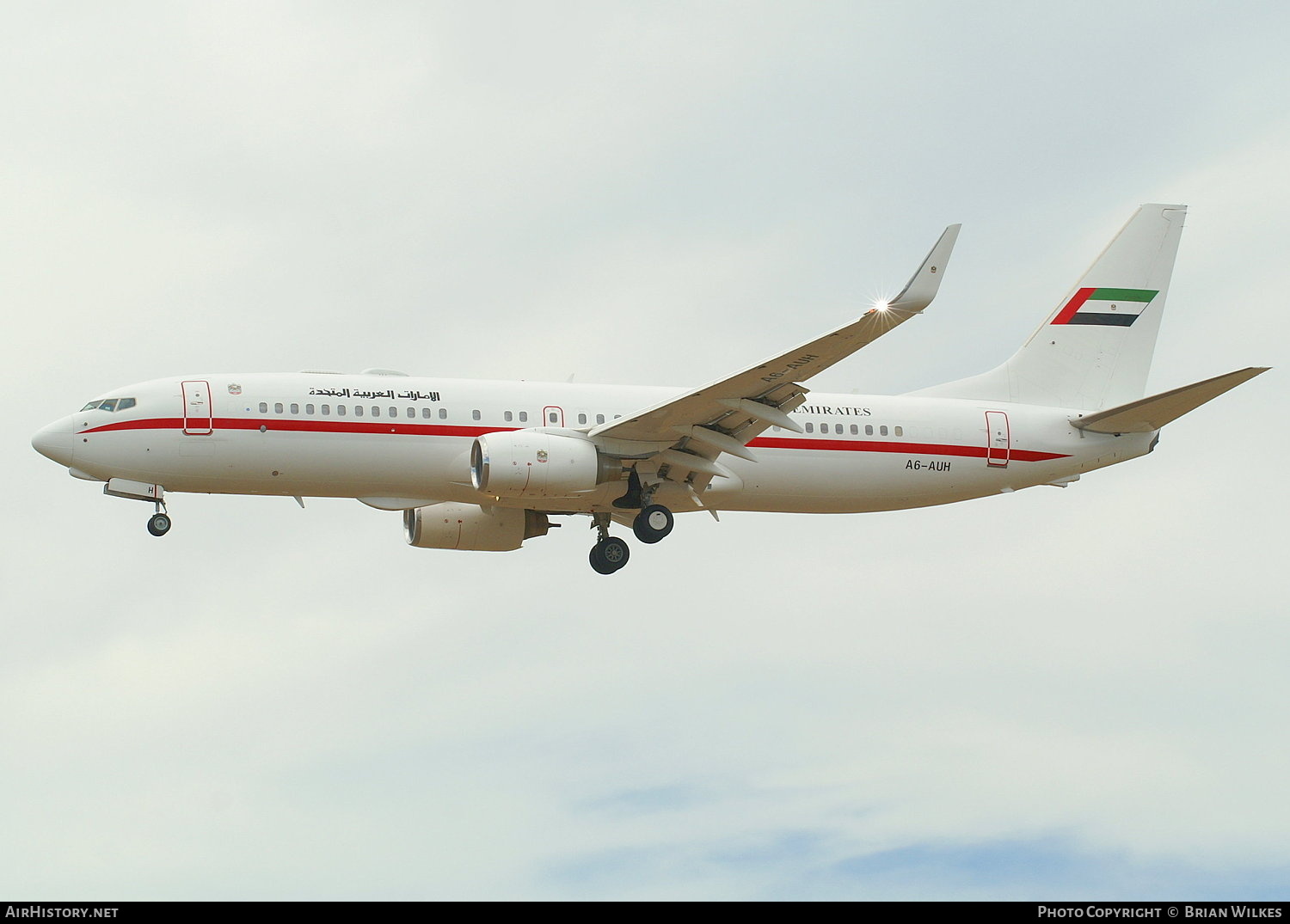 Aircraft Photo of A6-AUH | Boeing 737-8EX BBJ2 | United Arab Emirates Government | AirHistory.net #842194