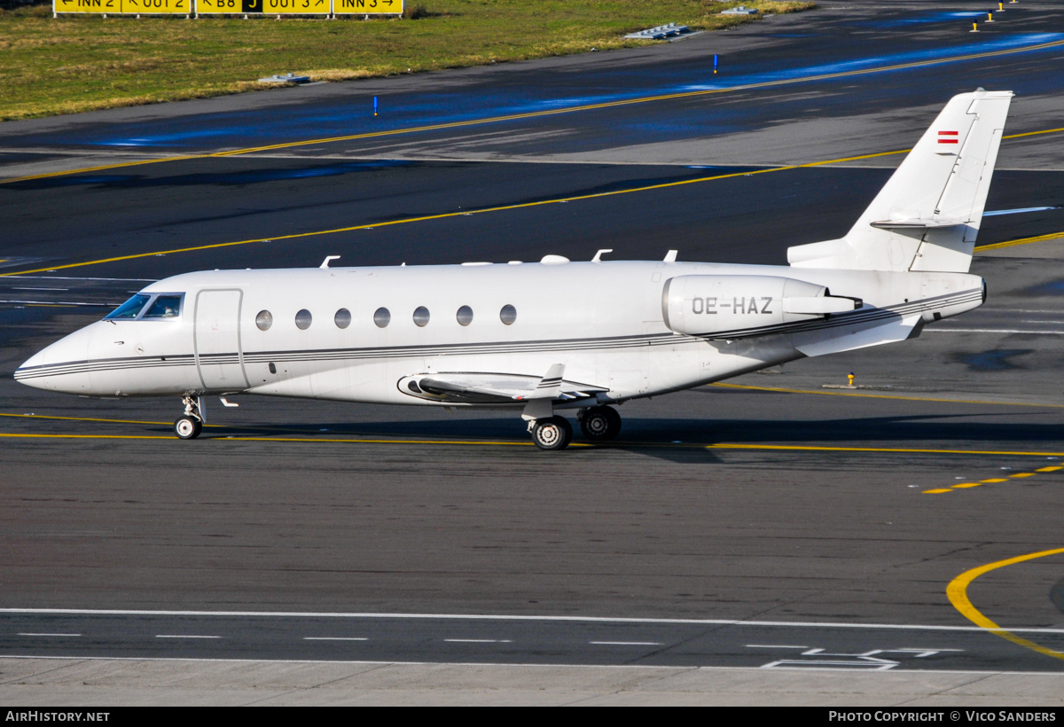 Aircraft Photo of OE-HAZ | Israel Aircraft Industries Gulfstream G200 | AirHistory.net #842205
