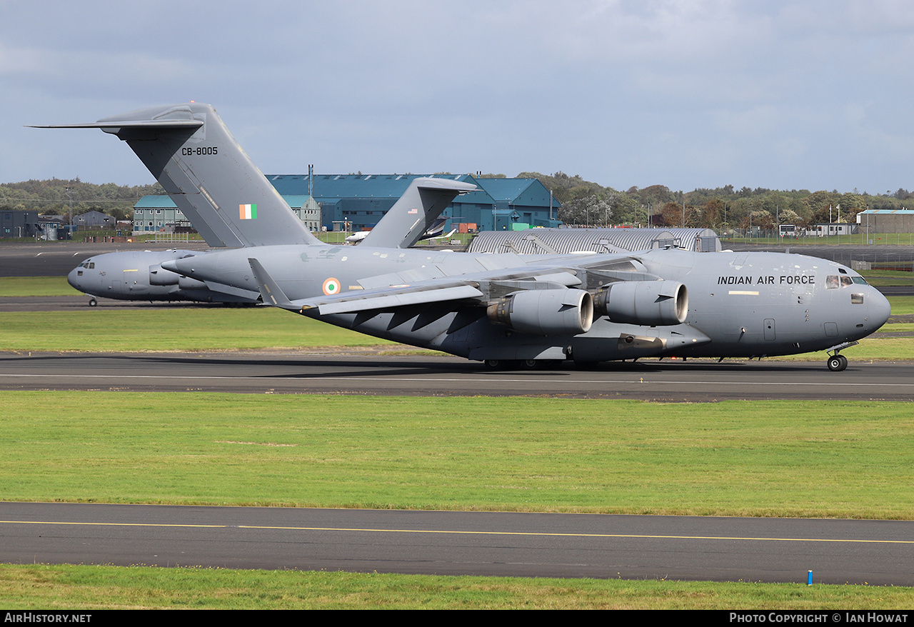 Aircraft Photo of CB-8005 | Boeing C-17A Globemaster III | India - Air Force | AirHistory.net #842219