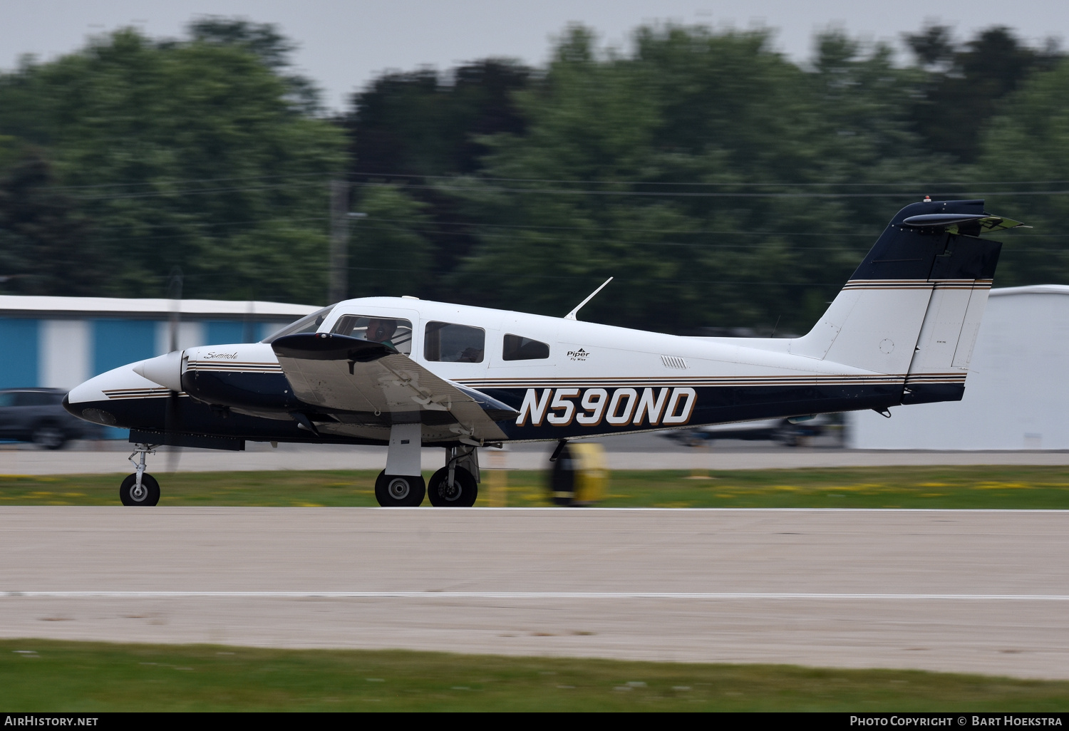 Aircraft Photo of N590ND | Piper PA-44-180 Seminole | AirHistory.net #842222