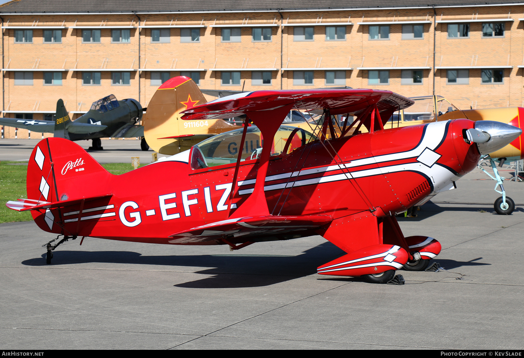 Aircraft Photo of G-EFIZ | Aviat Pitts S-2B Special | Rich Goodwin Airshows | AirHistory.net #842228