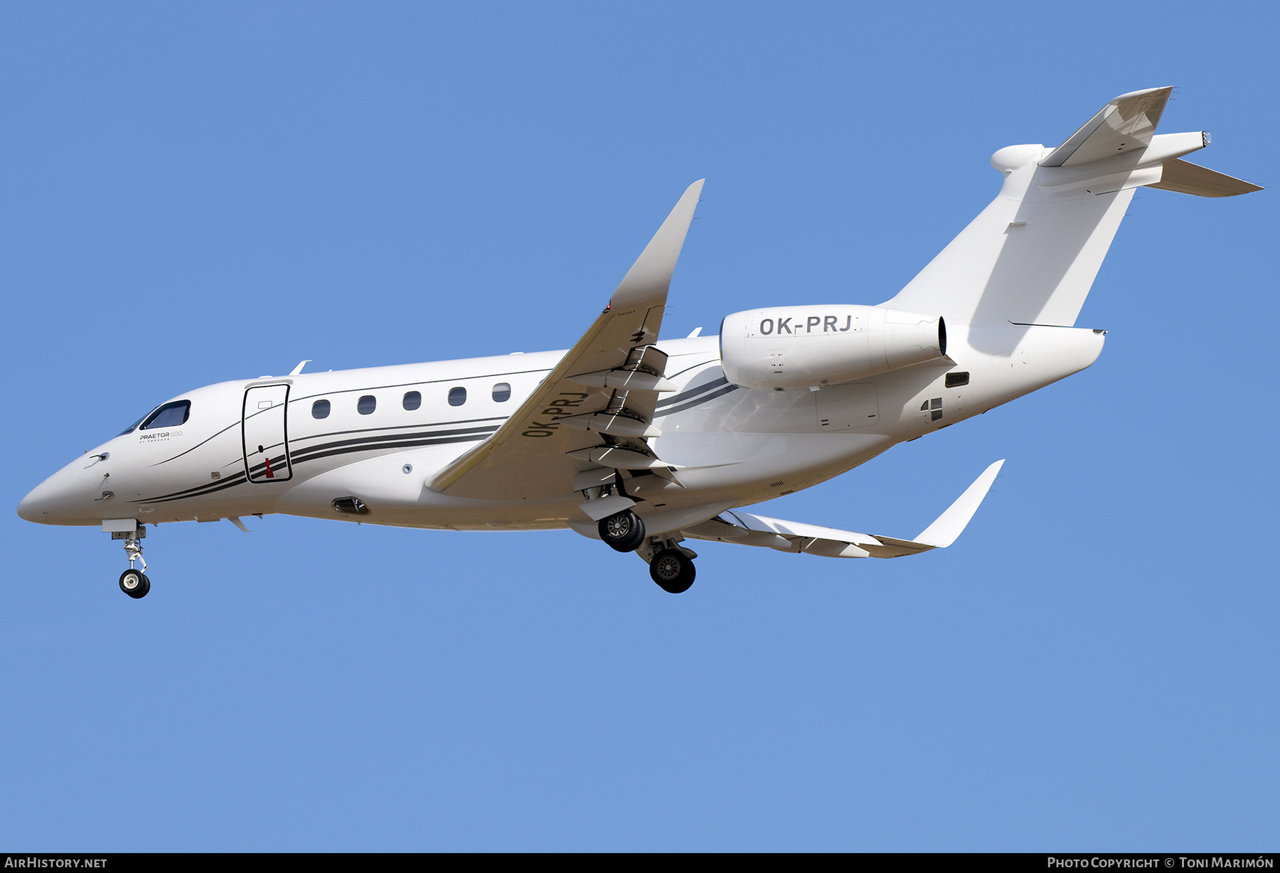 Aircraft Photo of OK-PRJ | Embraer EMB-550 Praetor 600 | AirHistory.net #842250