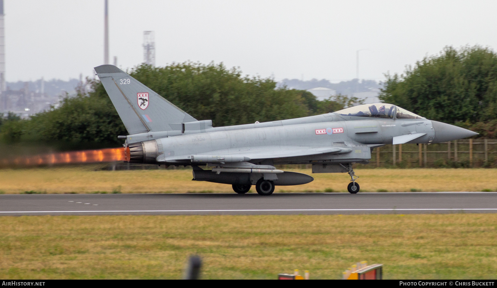 Aircraft Photo of ZK329 | Eurofighter EF-2000 Typhoon FGR4 | UK - Air Force | AirHistory.net #842271