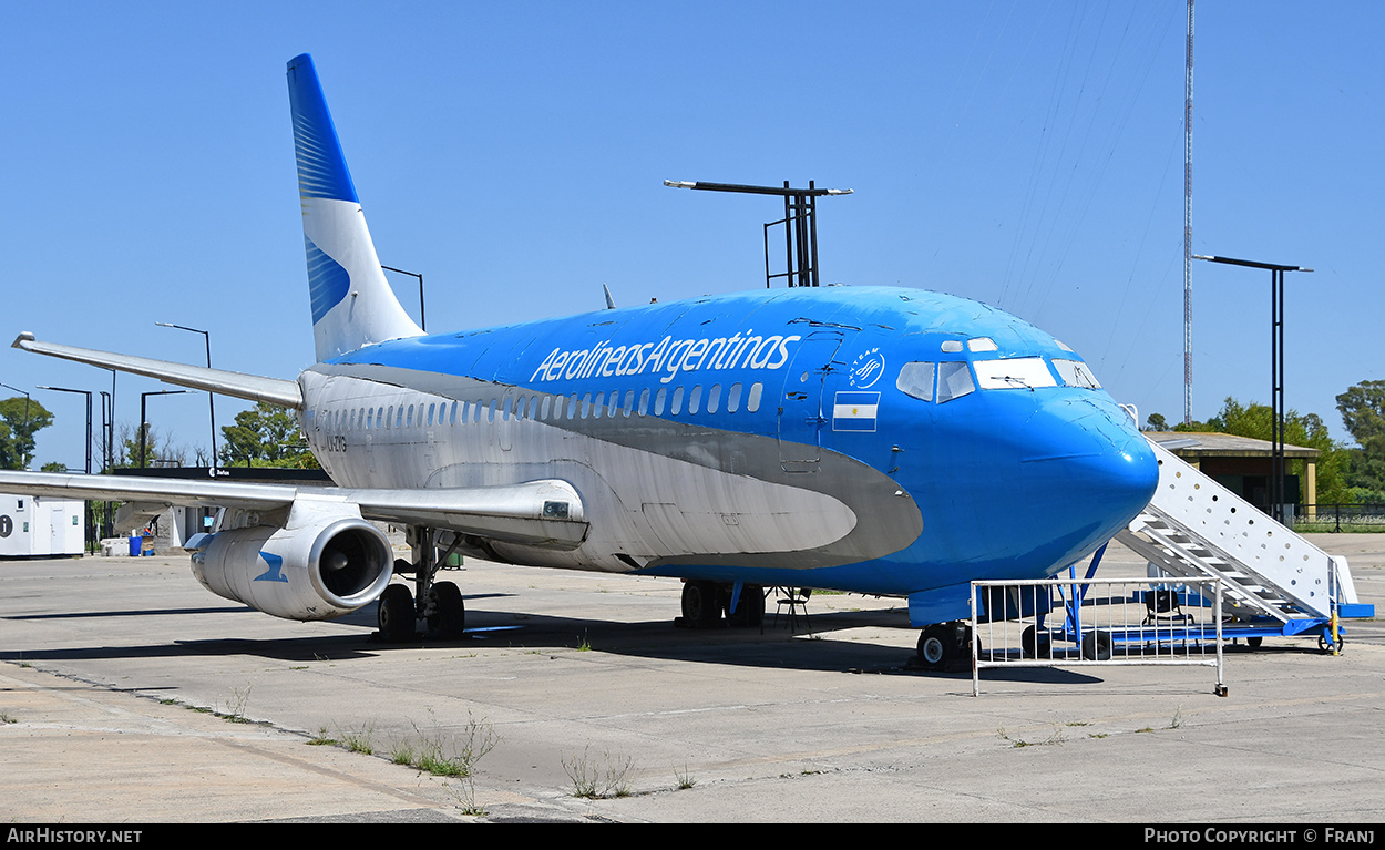 Aircraft Photo of LV-ZYG | Boeing 737-236/Adv | Aerolíneas Argentinas | AirHistory.net #842280