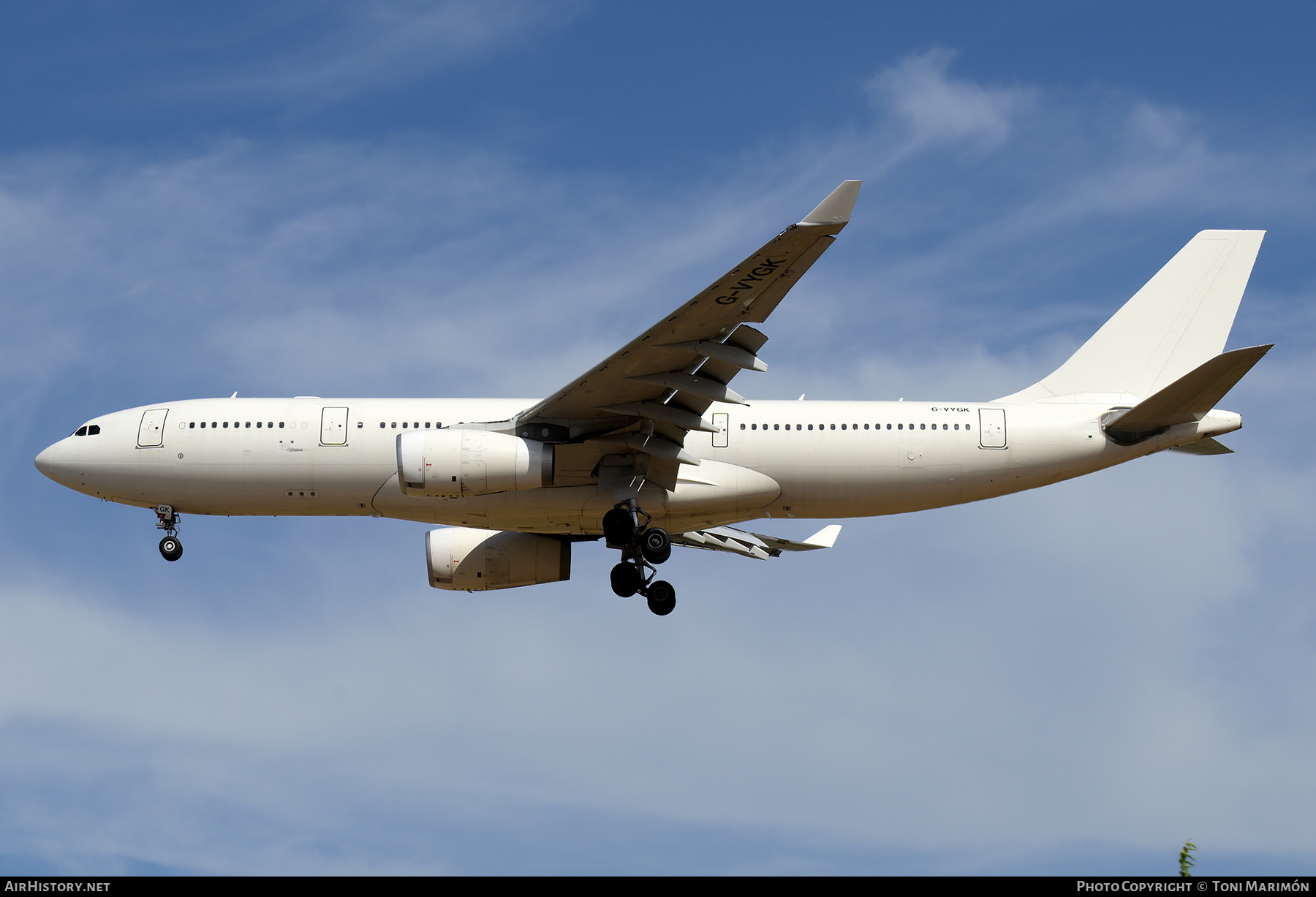 Aircraft Photo of G-VYGK | Airbus A330-243 | AirHistory.net #842336