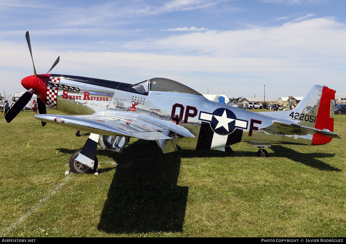 Aircraft Photo of N68JR / NL68JR / 422051 | North American P-51D Mustang | USA - Air Force | AirHistory.net #842340