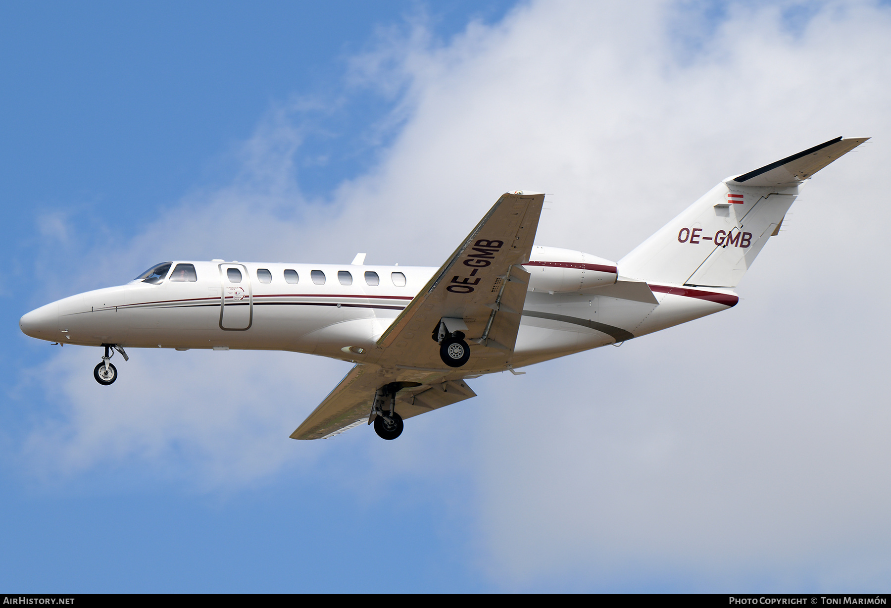 Aircraft Photo of OE-GMB | Cessna 525B CitationJet CJ3 | AirHistory.net #842342