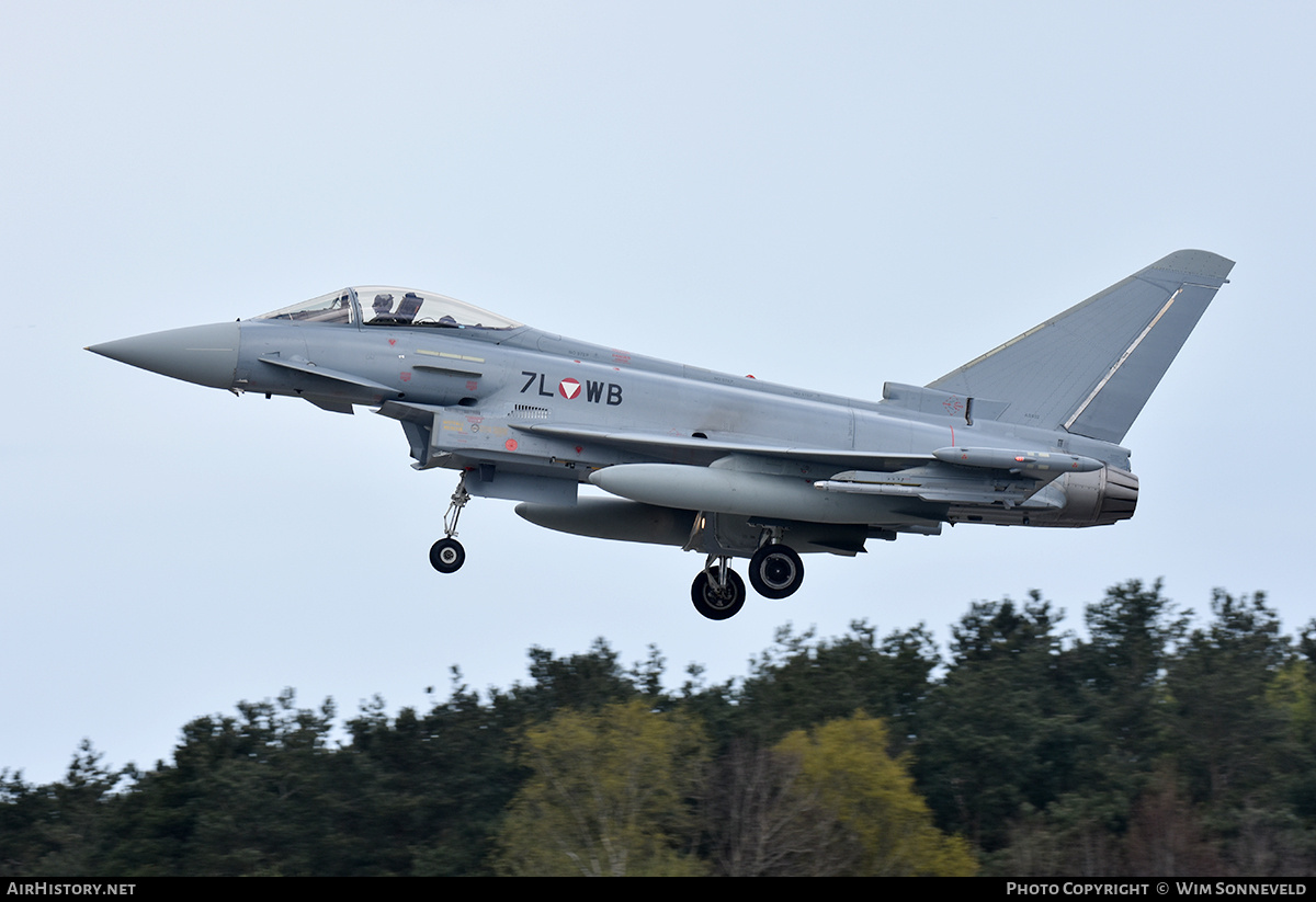 Aircraft Photo of 7L-WB | Eurofighter EF-2000 Typhoon S | Austria - Air Force | AirHistory.net #842348