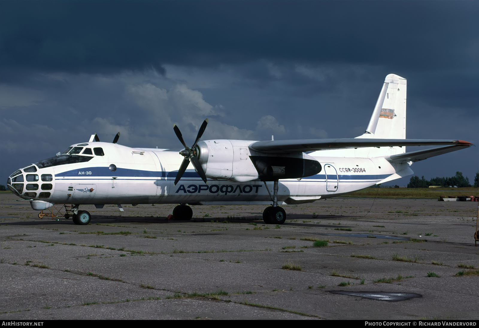 Aircraft Photo of RA-30064 | Antonov An-30 | Aeroflot | AirHistory.net #842363