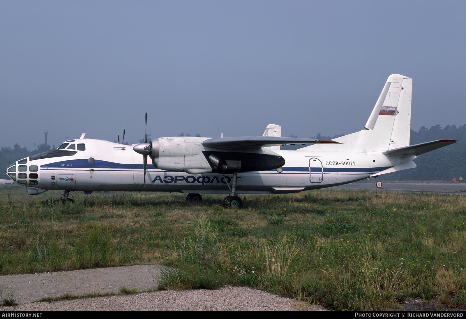Aircraft Photo of RA-30072 | Antonov An-30 | Aeroflot | AirHistory.net #842390