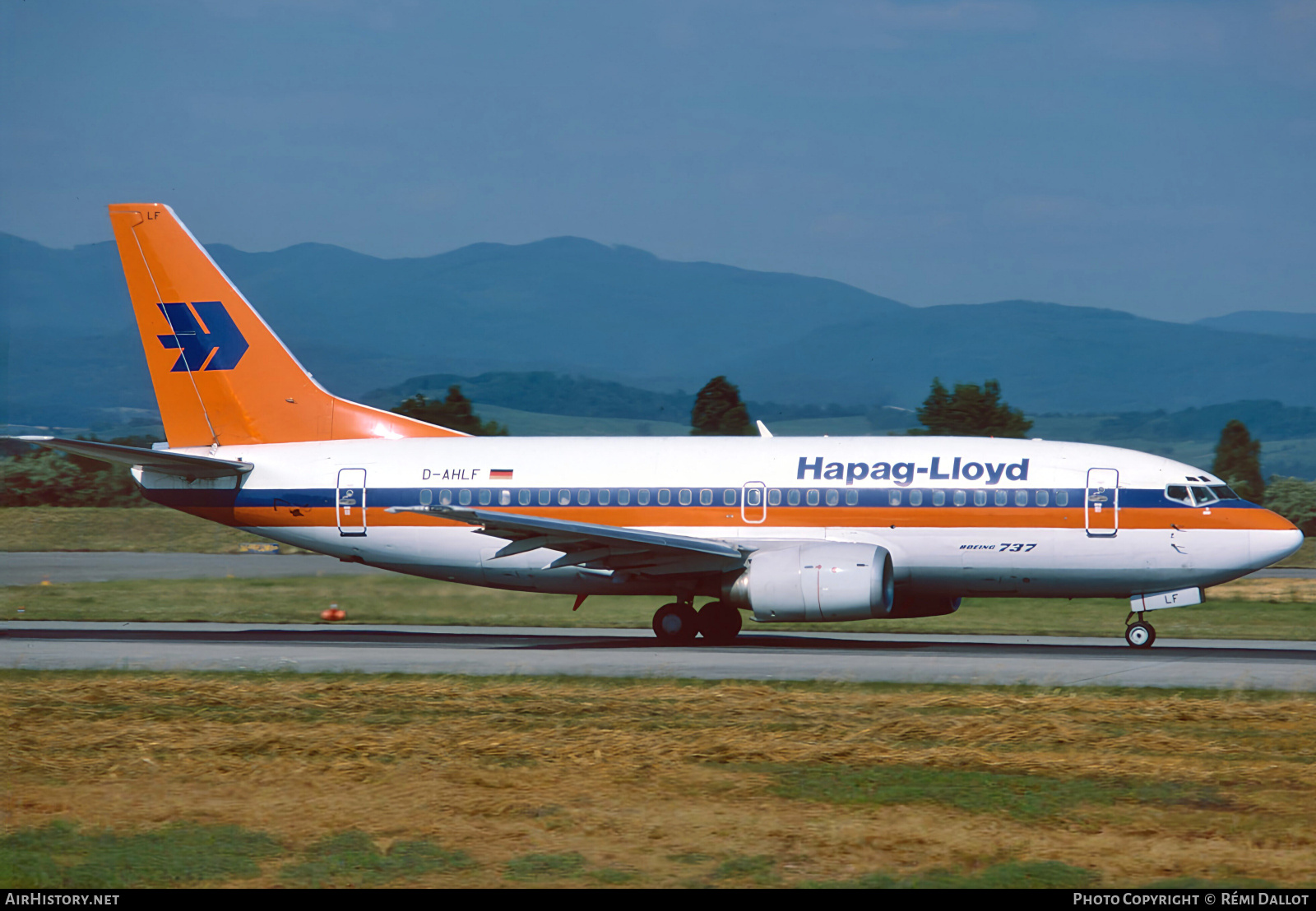 Aircraft Photo of D-AHLF | Boeing 737-5K5 | Hapag-Lloyd | AirHistory.net #842398