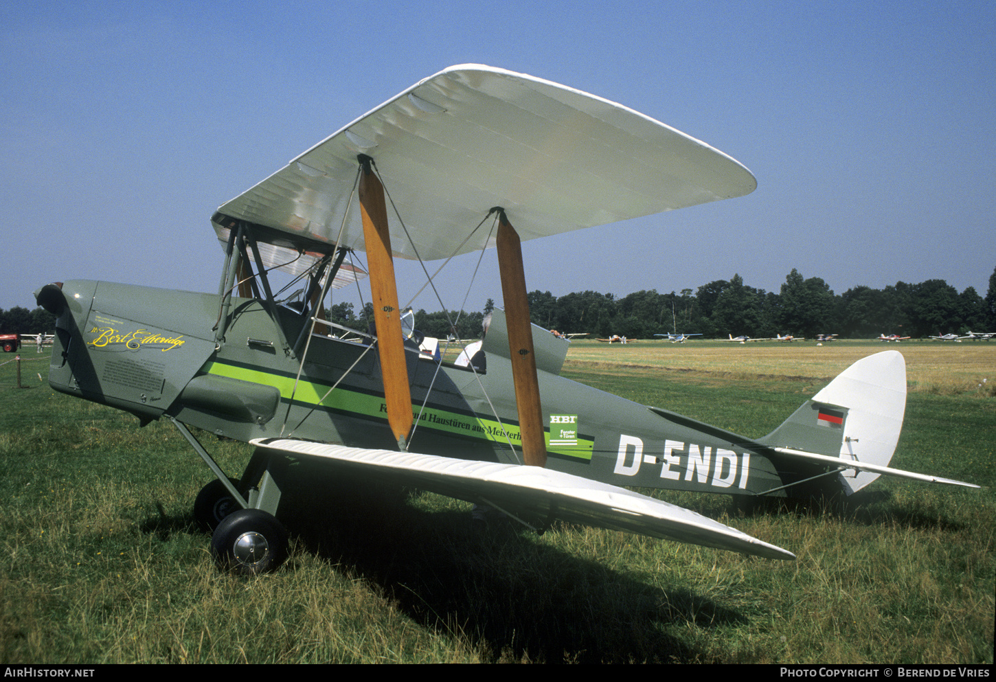 Aircraft Photo of D-ENDI | De Havilland D.H. 82A Tiger Moth | AirHistory.net #842399