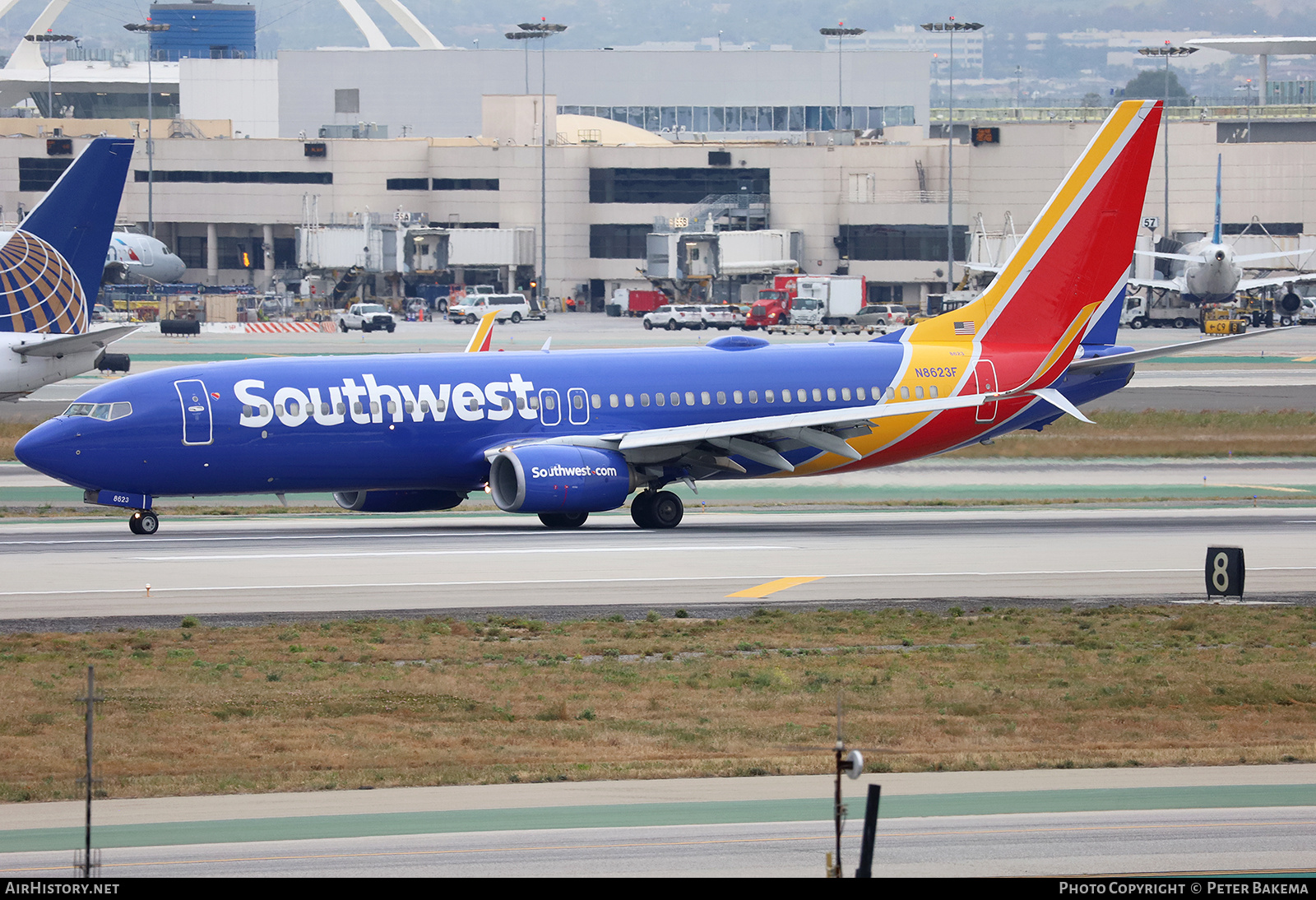 Aircraft Photo of N8623F | Boeing 737-8H4 | Southwest Airlines | AirHistory.net #842401