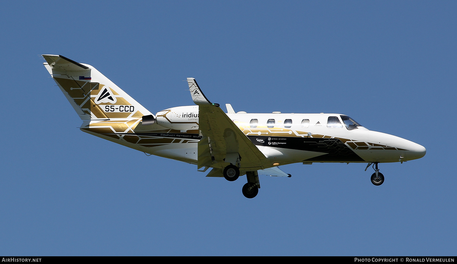 Aircraft Photo of S5-CCD | Cessna 525 CitationJet | Aviator S5 | AirHistory.net #842405